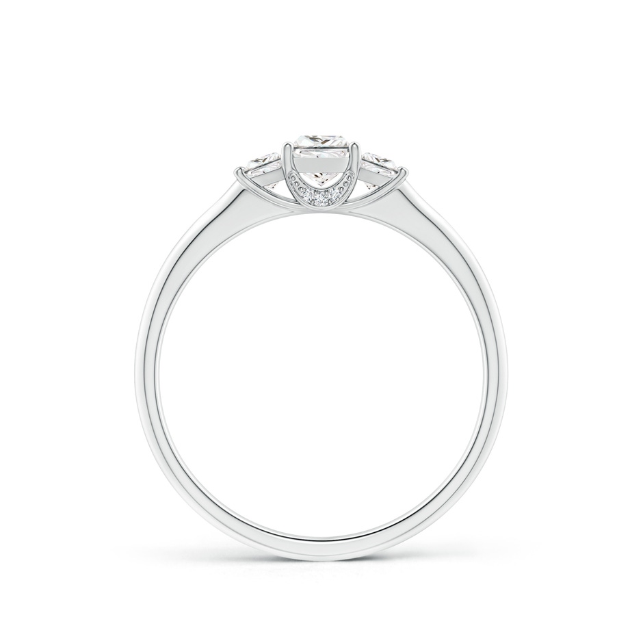 3.6mm GVS2 Classic Princess-Cut Diamond Engagement Ring in P950 Platinum side-1