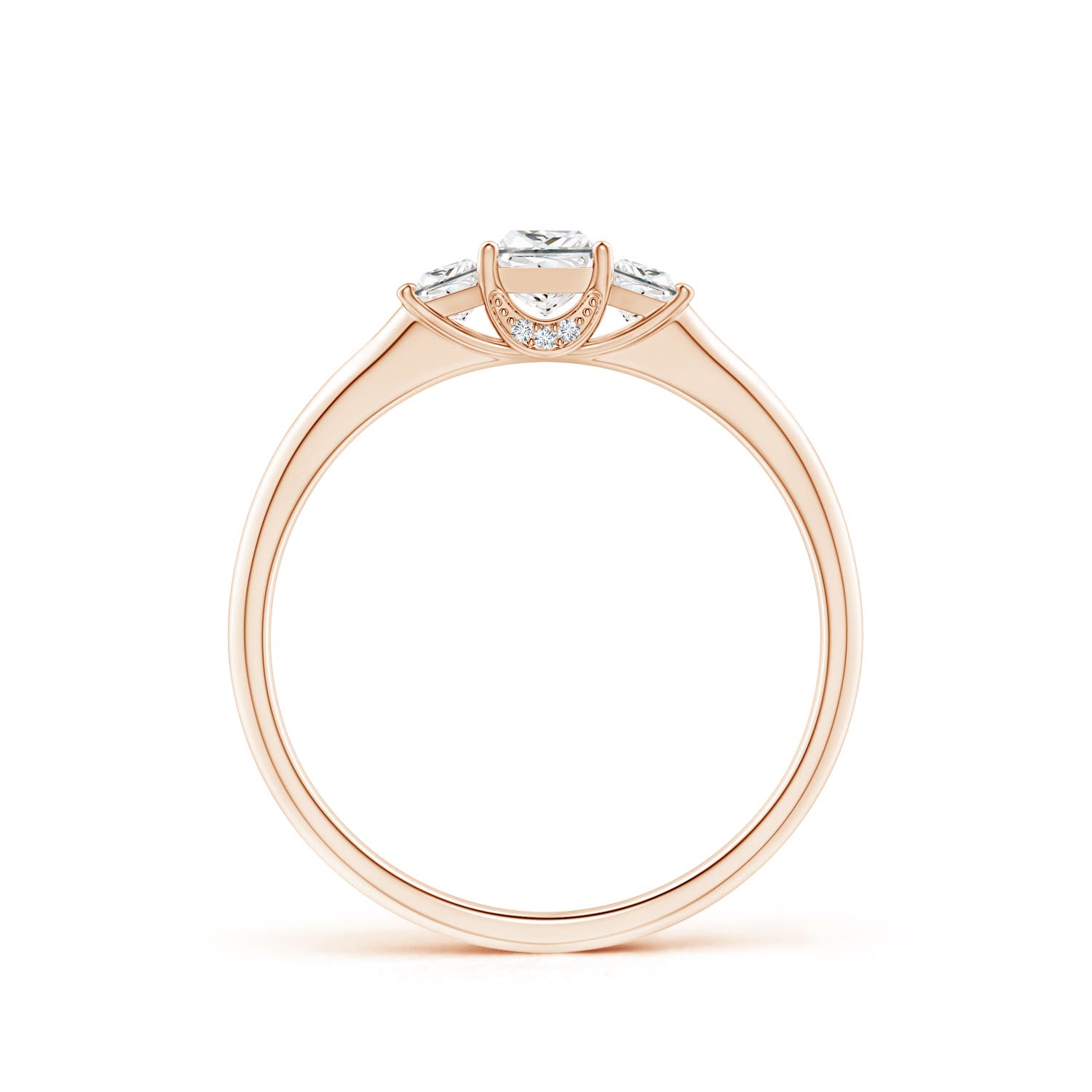 G, VS2 / 0.45 CT / 14 KT Rose Gold