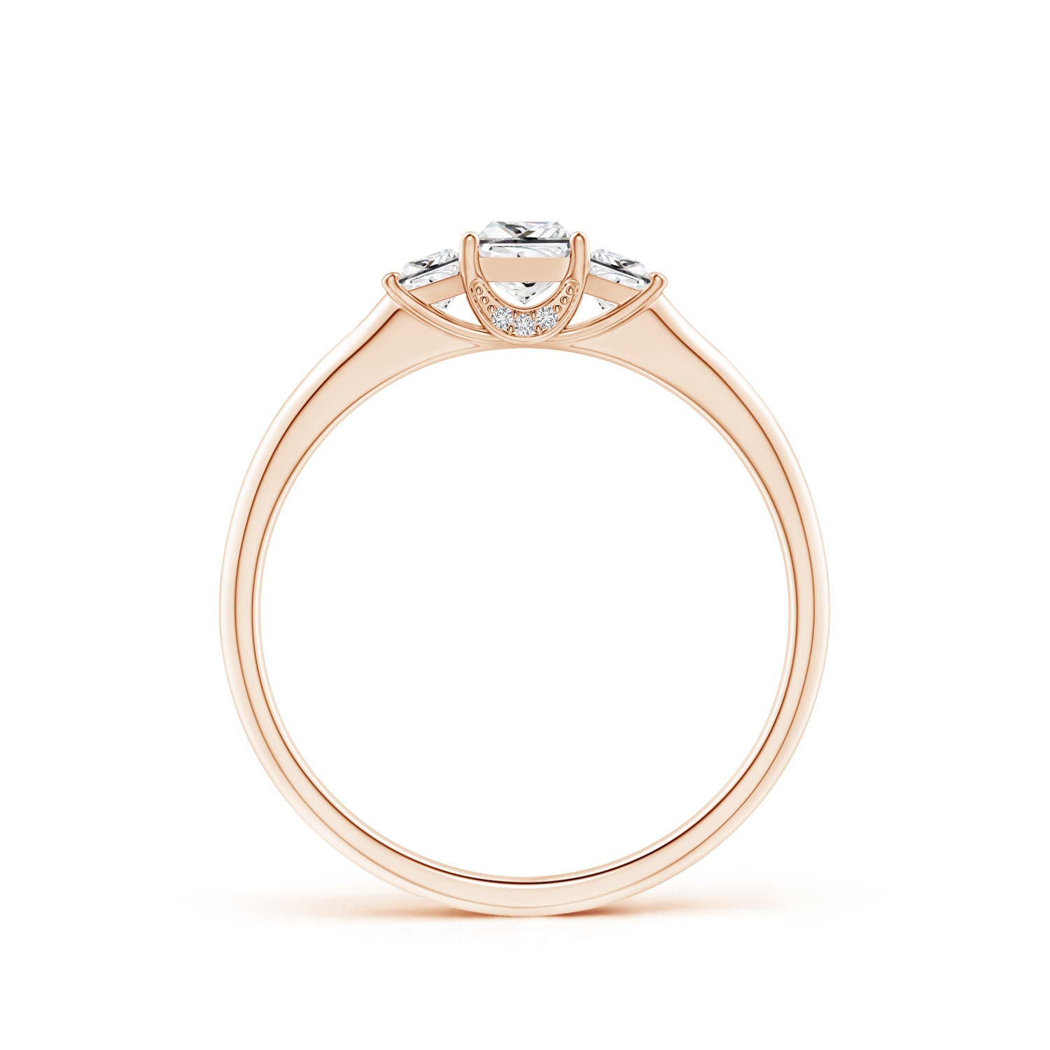 H, SI2 / 0.45 CT / 14 KT Rose Gold