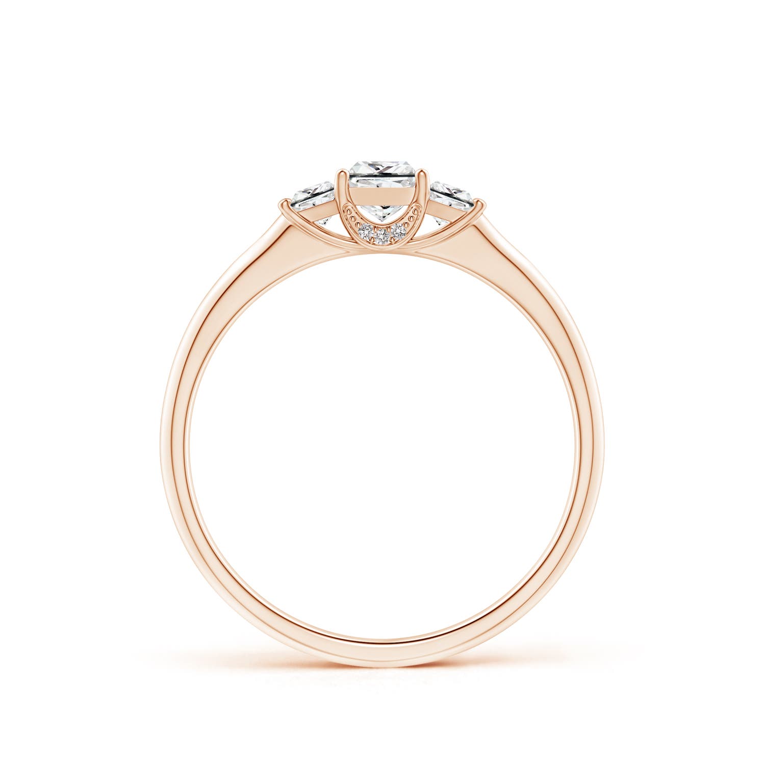 I-J, I1-I2 / 0.45 CT / 14 KT Rose Gold