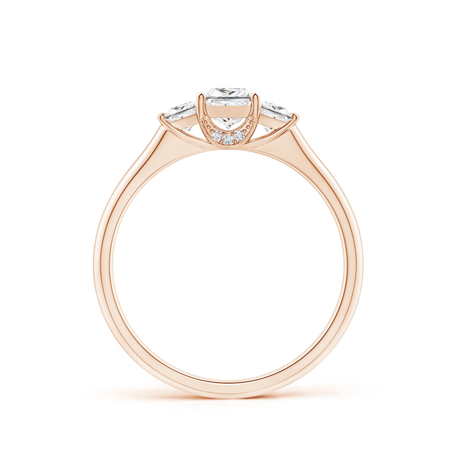 G, VS2 / 0.68 CT / 14 KT Rose Gold