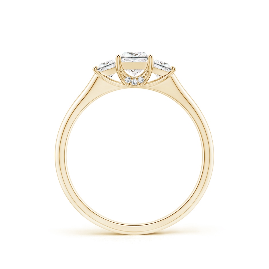 4.1mm GVS2 Classic Princess-Cut Diamond Engagement Ring in Yellow Gold side-1