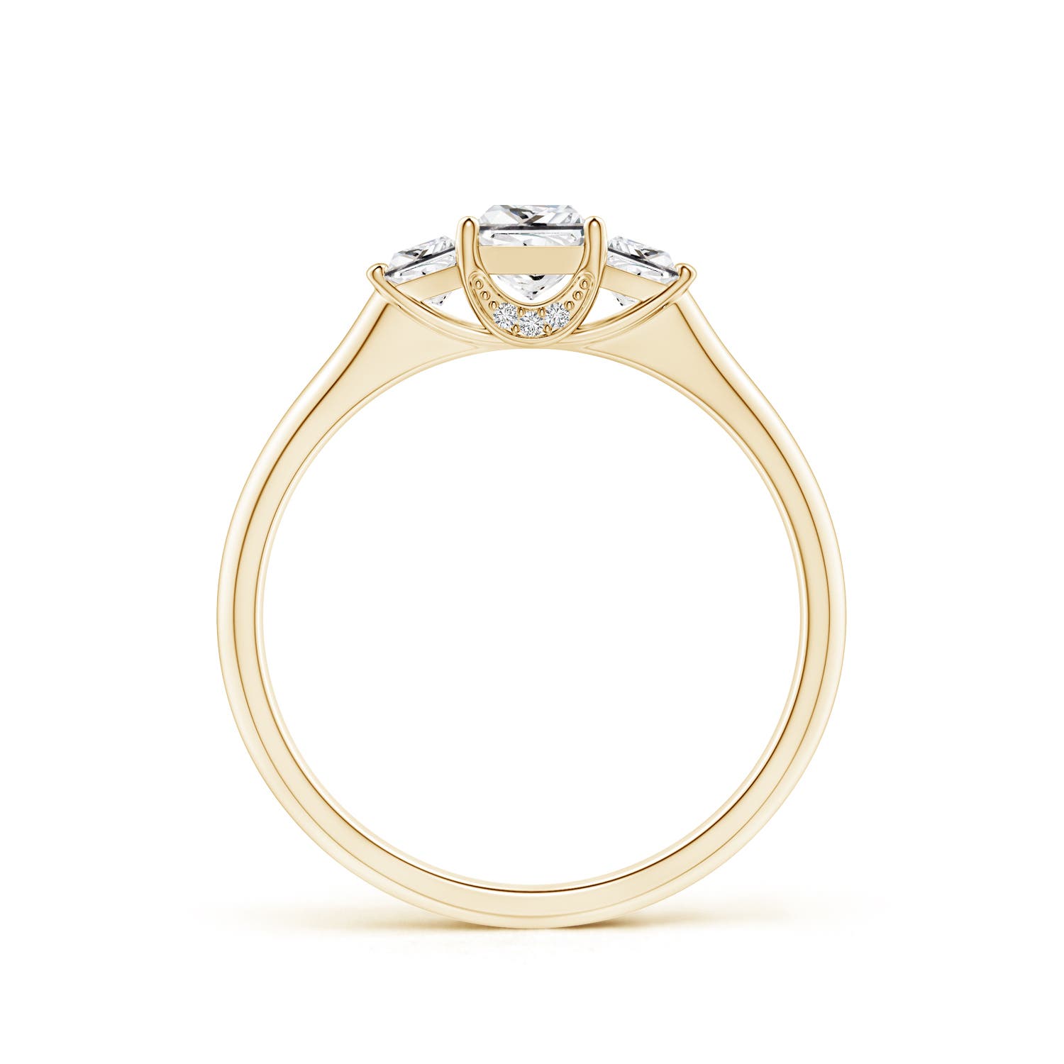 H, SI2 / 0.68 CT / 14 KT Yellow Gold