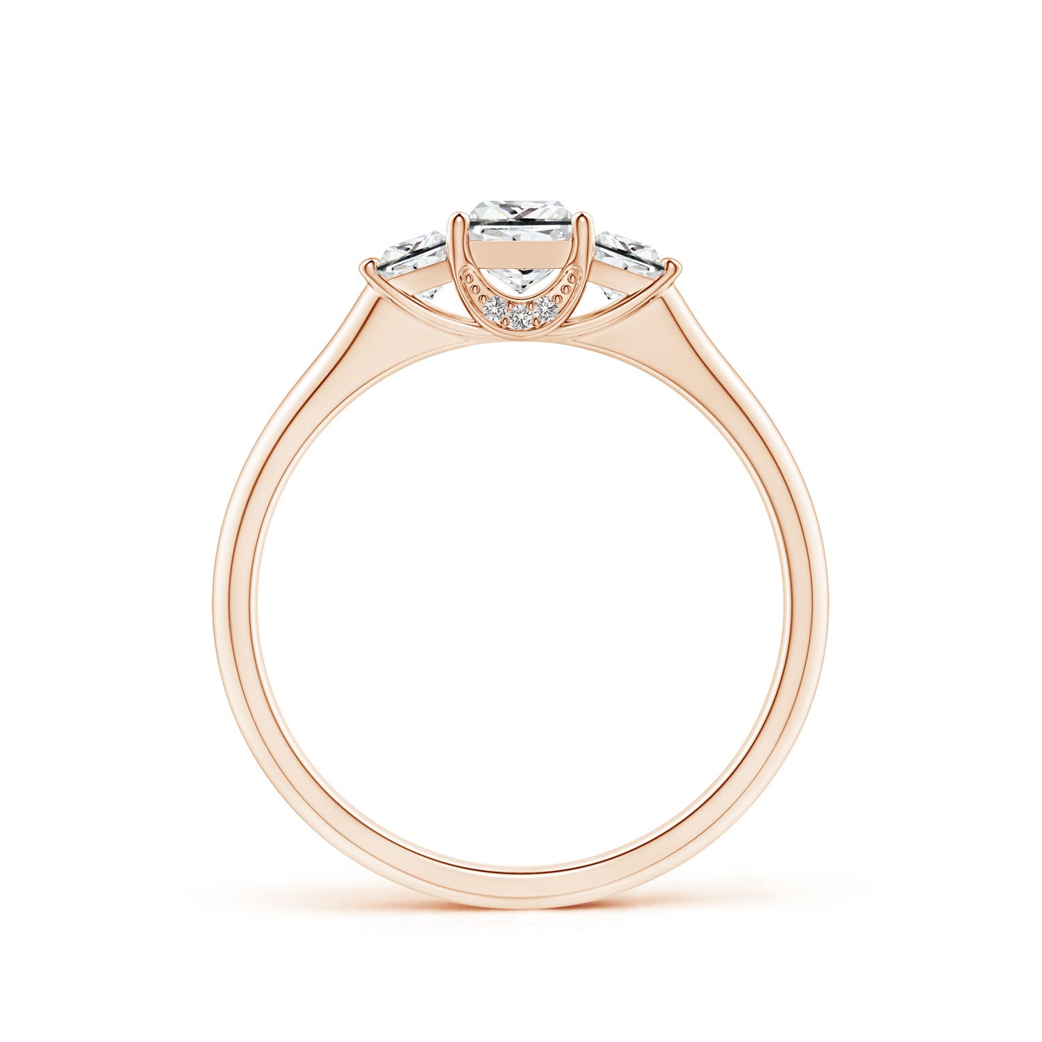 I-J, I1-I2 / 0.68 CT / 14 KT Rose Gold