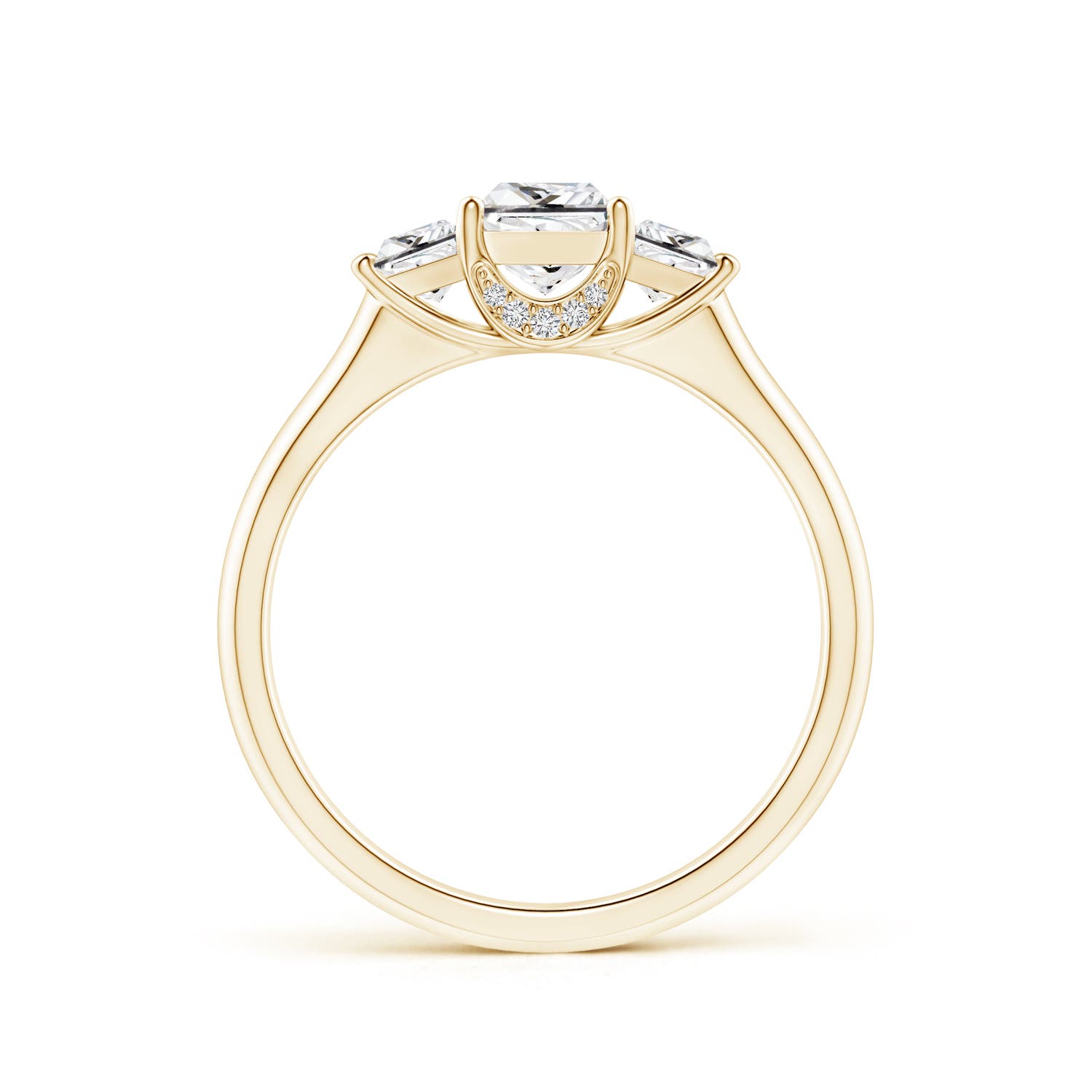 H, SI2 / 0.93 CT / 14 KT Yellow Gold