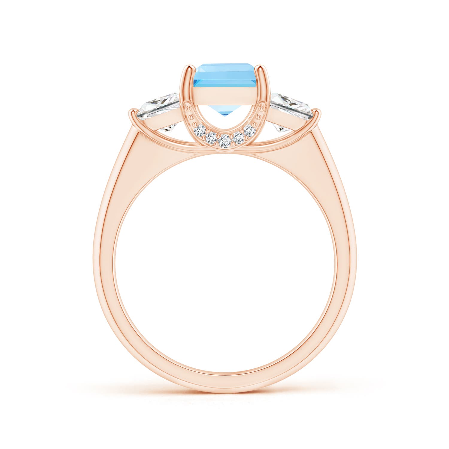 AA - Swiss Blue Topaz / 2.14 CT / 14 KT Rose Gold