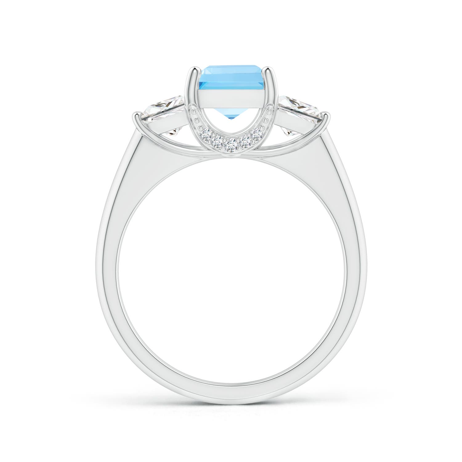 AA - Swiss Blue Topaz / 2.14 CT / 14 KT White Gold