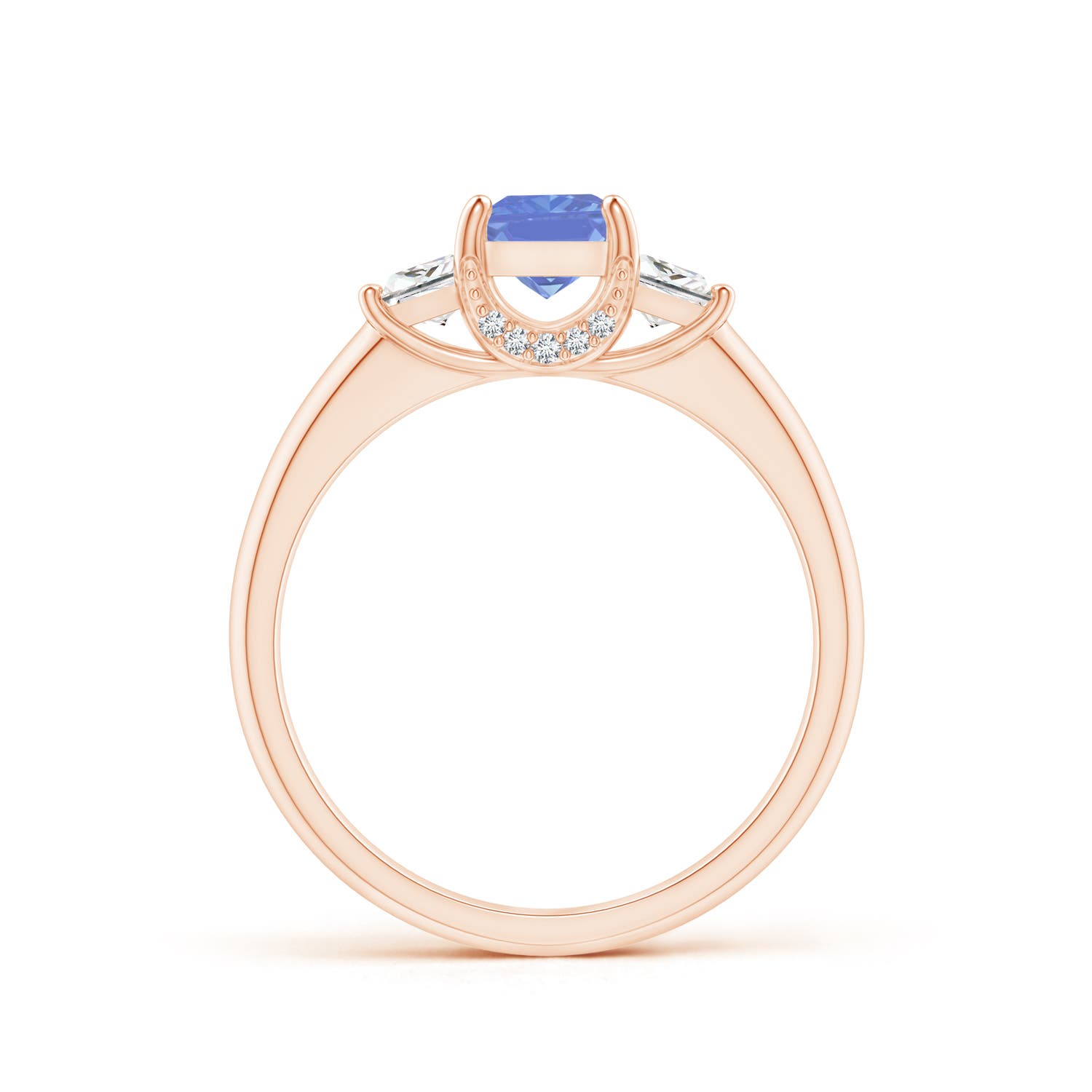 AA - Tanzanite / 1.12 CT / 14 KT Rose Gold