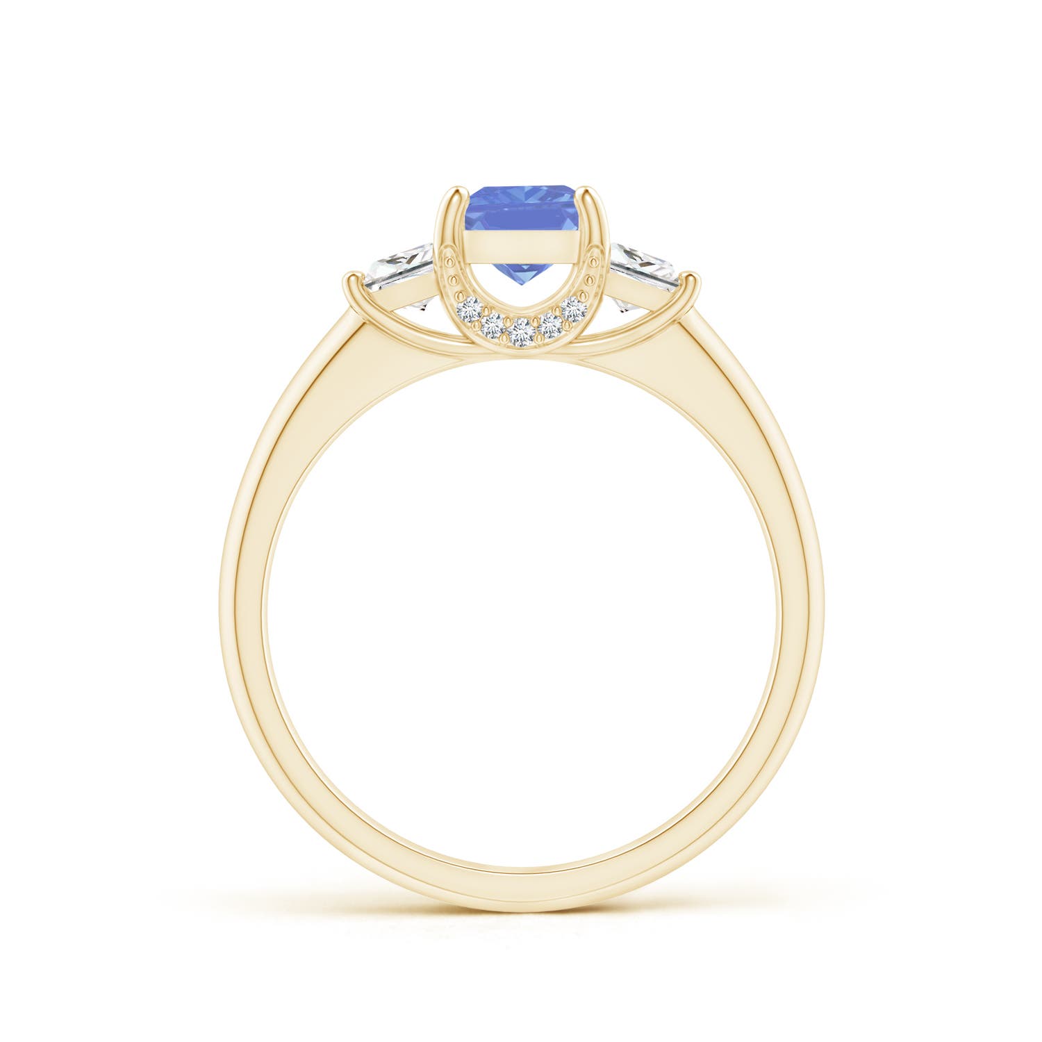 AA - Tanzanite / 1.12 CT / 14 KT Yellow Gold