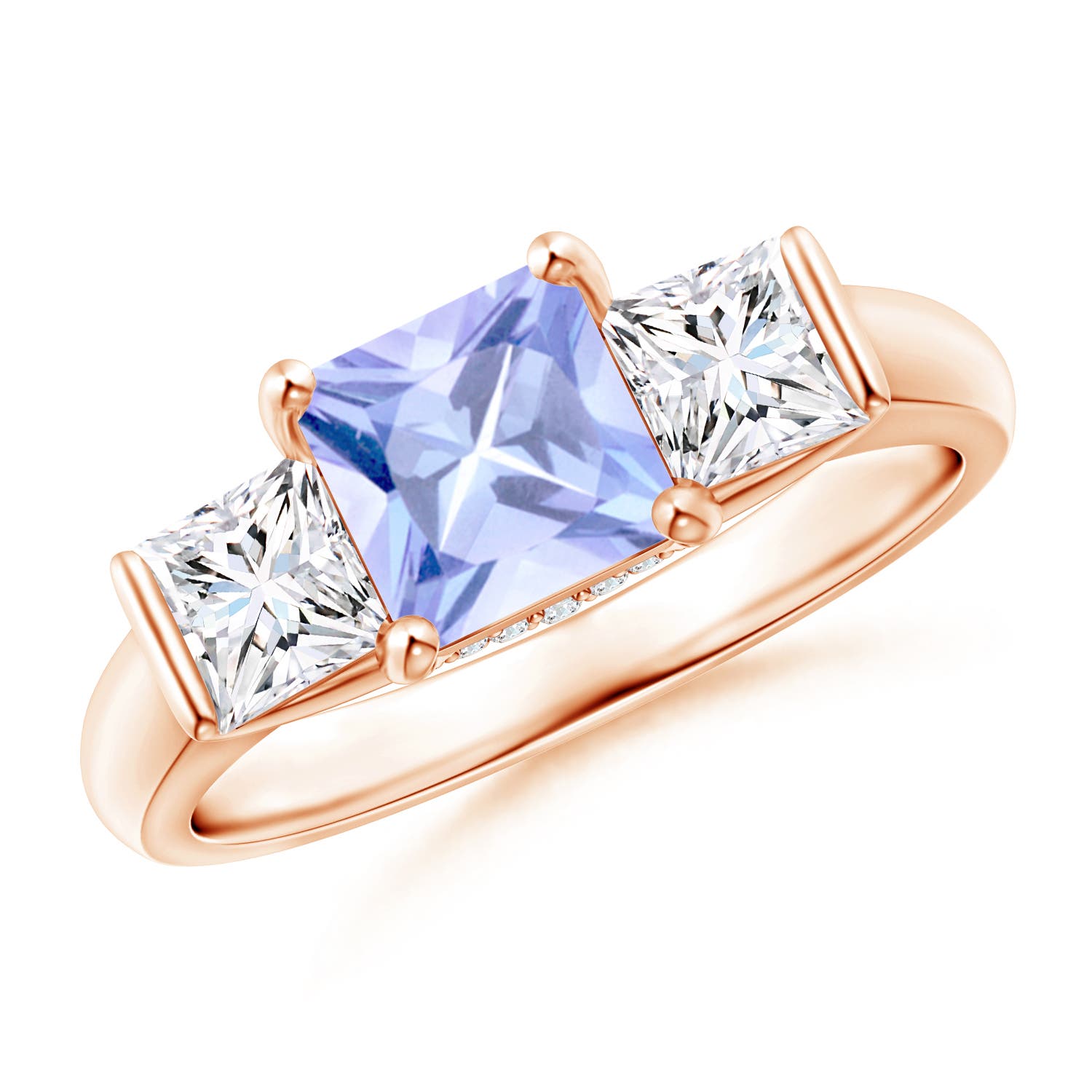 A - Tanzanite / 1.89 CT / 14 KT Rose Gold