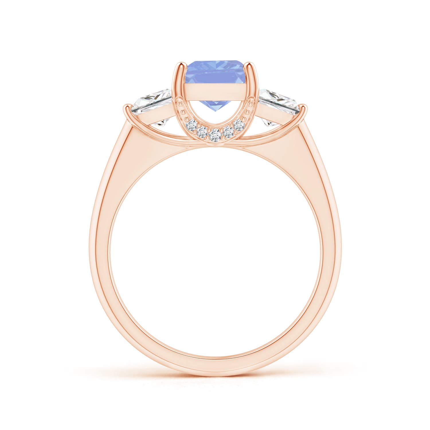 A - Tanzanite / 1.89 CT / 14 KT Rose Gold