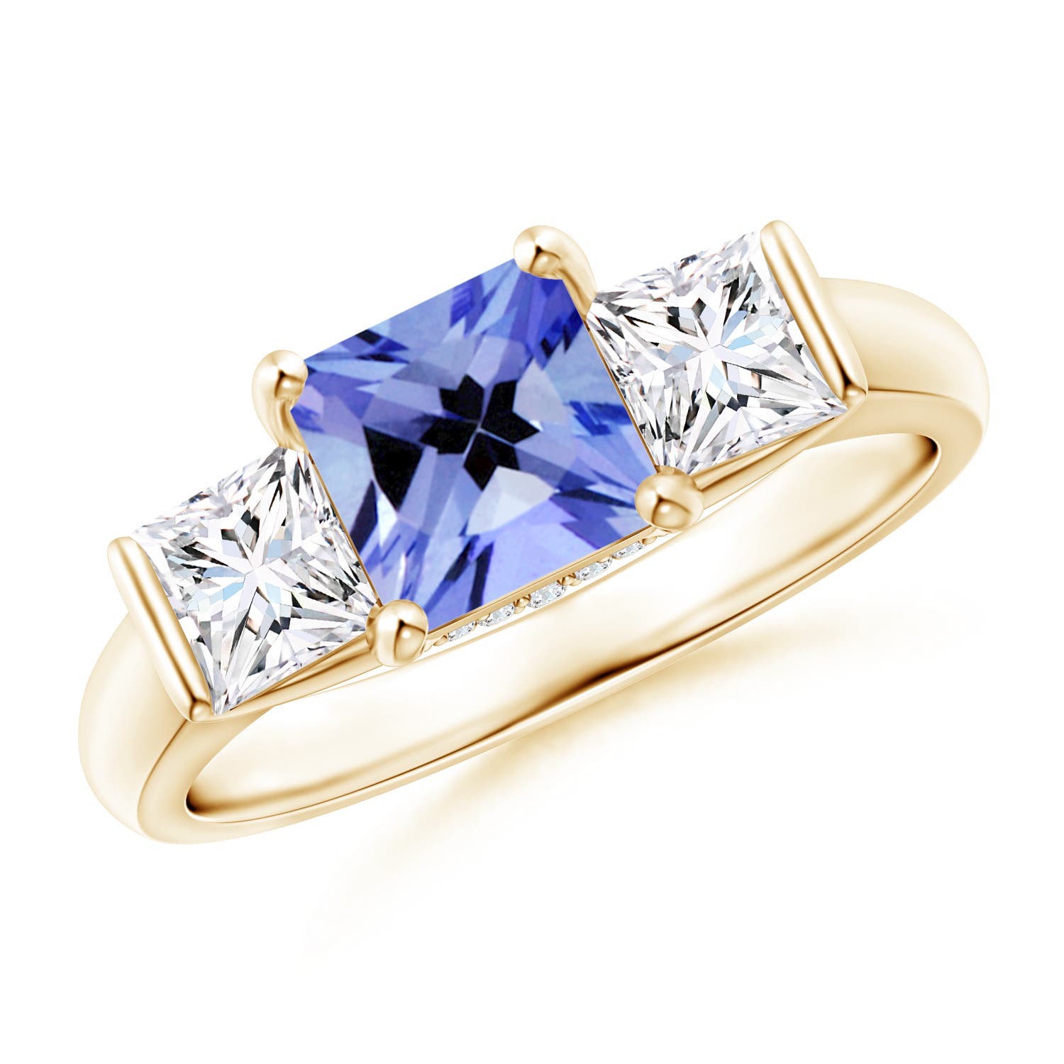 AA - Tanzanite / 1.89 CT / 14 KT Yellow Gold