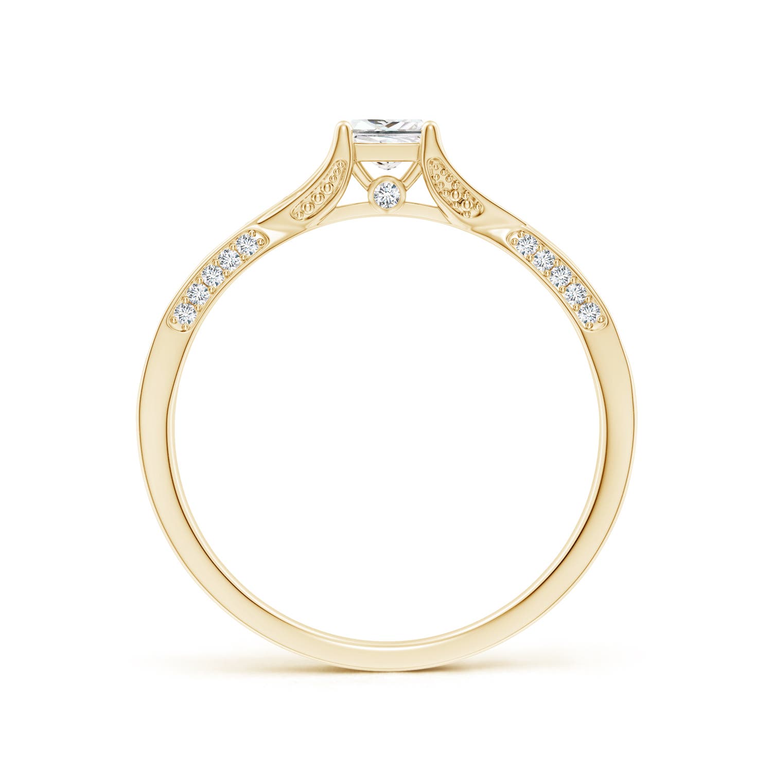 G, VS2 / 0.42 CT / 14 KT Yellow Gold