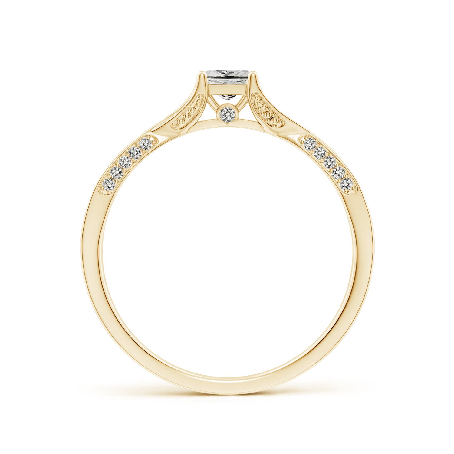 K, I3 / 0.42 CT / 14 KT Yellow Gold