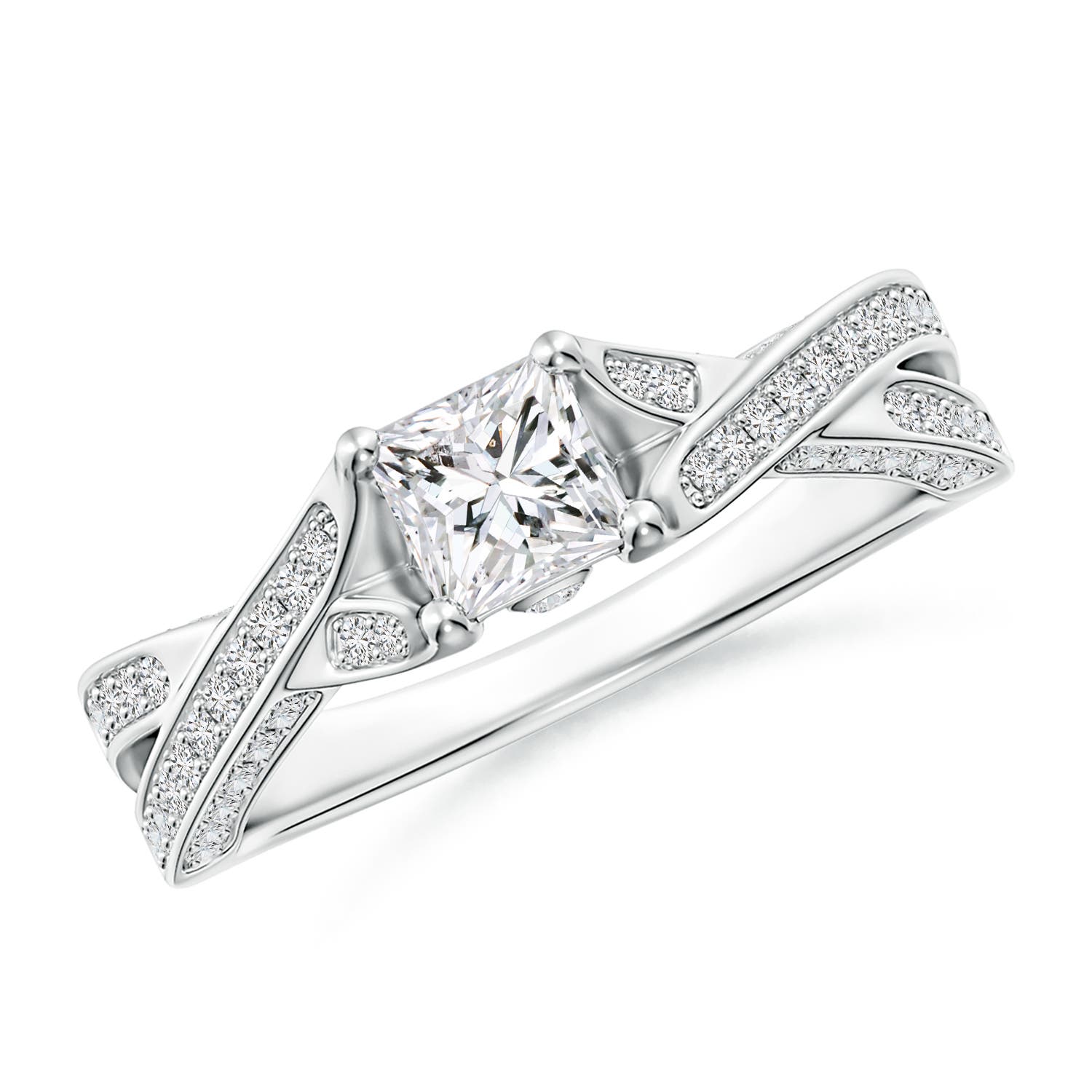 H, SI2 / 0.92 CT / 14 KT White Gold