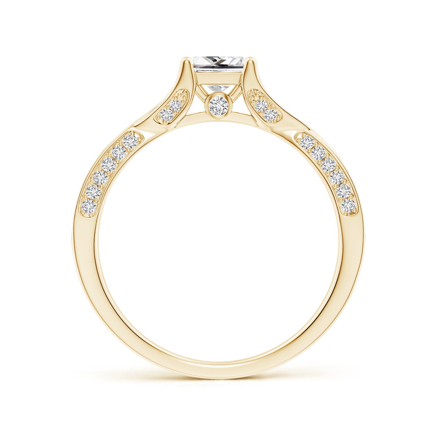 H, SI2 / 0.92 CT / 14 KT Yellow Gold