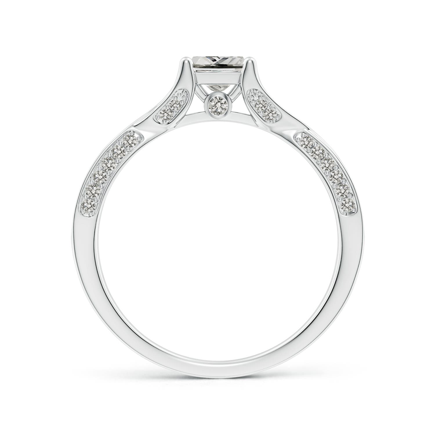 K, I3 / 0.92 CT / 14 KT White Gold