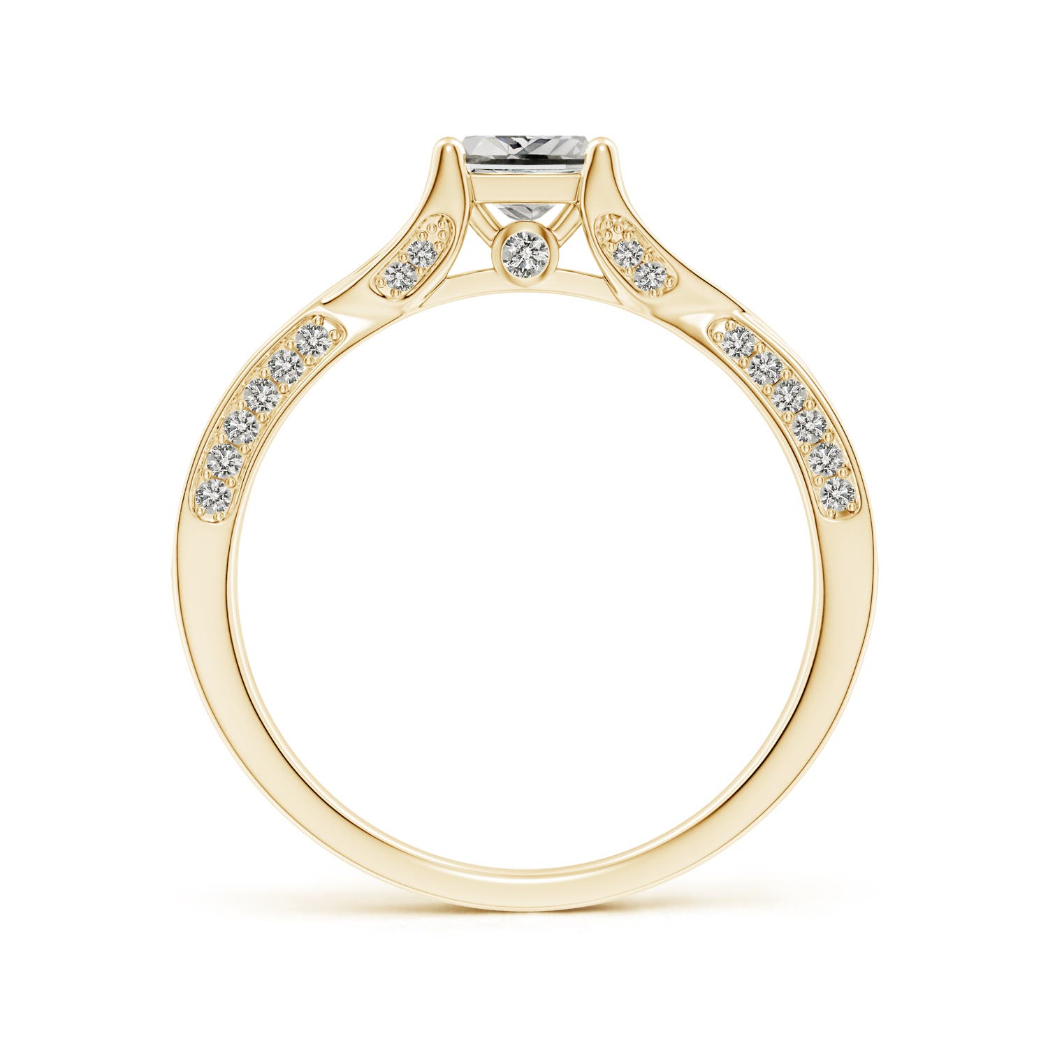 K, I3 / 0.92 CT / 14 KT Yellow Gold