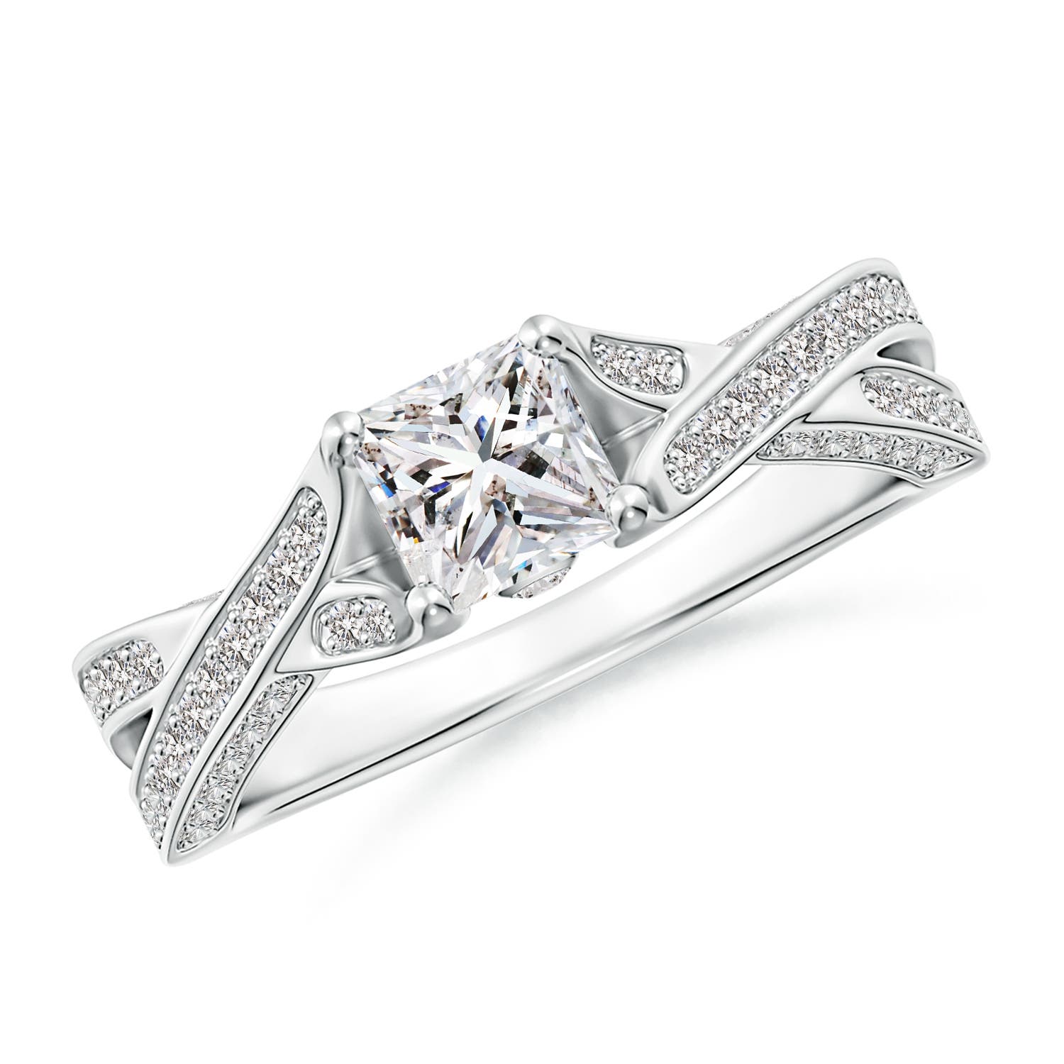 I-J, I1-I2 / 1.02 CT / 14 KT White Gold