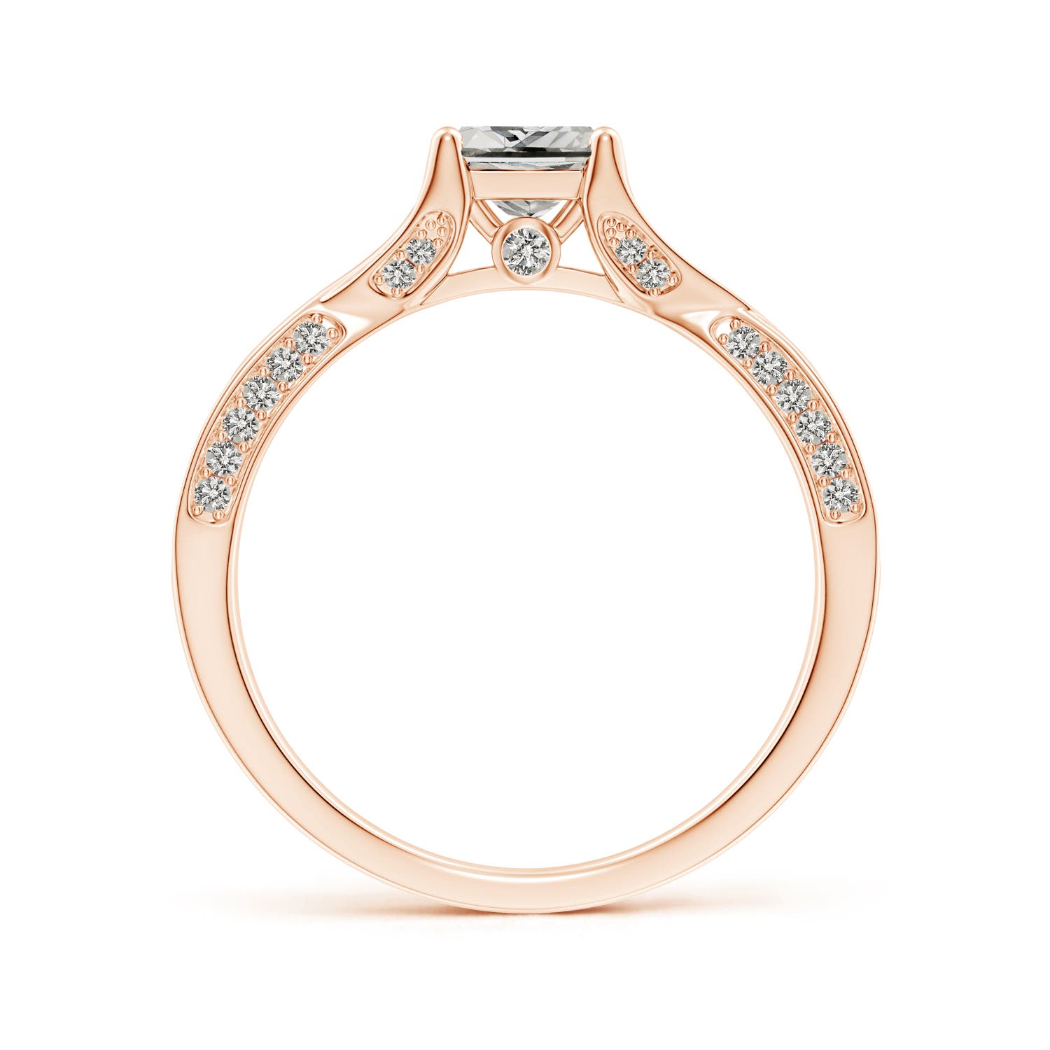 K, I3 / 1.02 CT / 14 KT Rose Gold