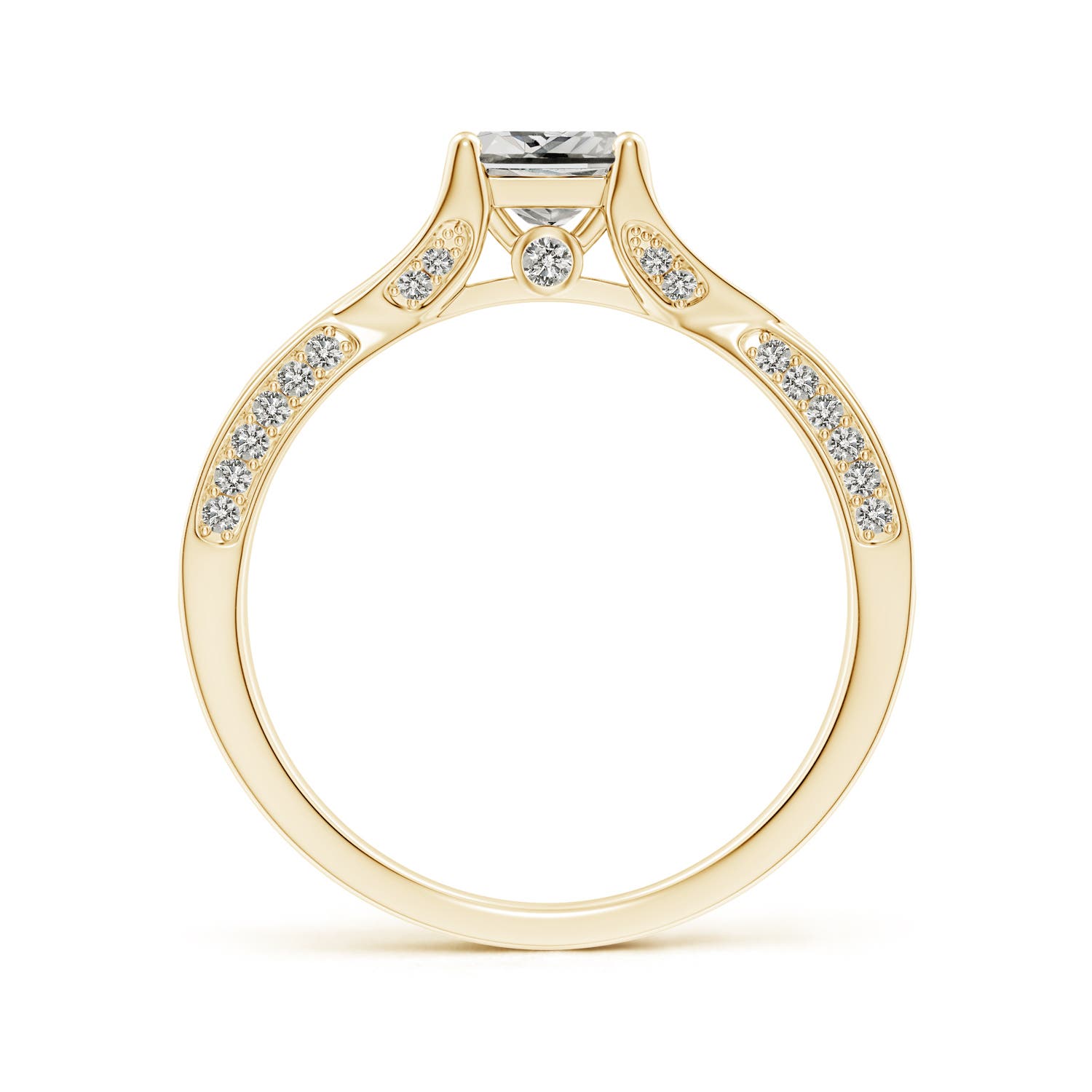 K, I3 / 1.02 CT / 14 KT Yellow Gold