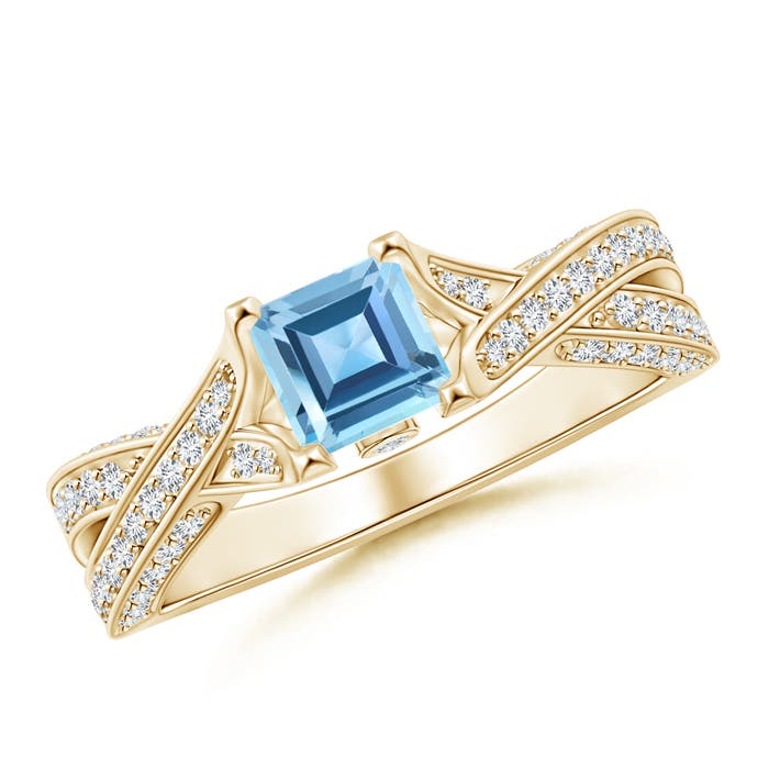 AA - Swiss Blue Topaz / 1.78 CT / 14 KT Yellow Gold