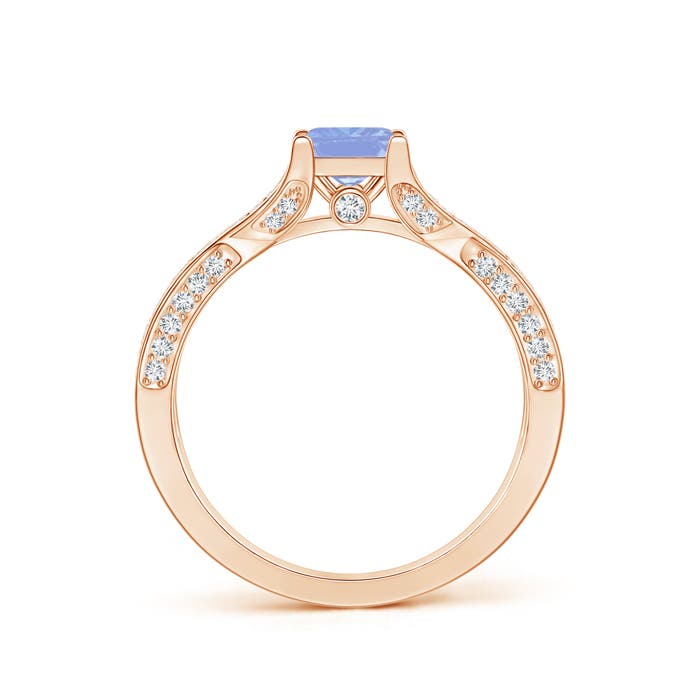 A - Tanzanite / 1.53 CT / 14 KT Rose Gold