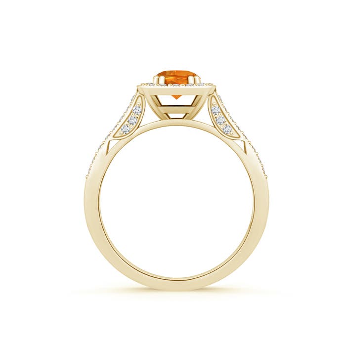 AAAA - Citrine / 0.73 CT / 14 KT Yellow Gold