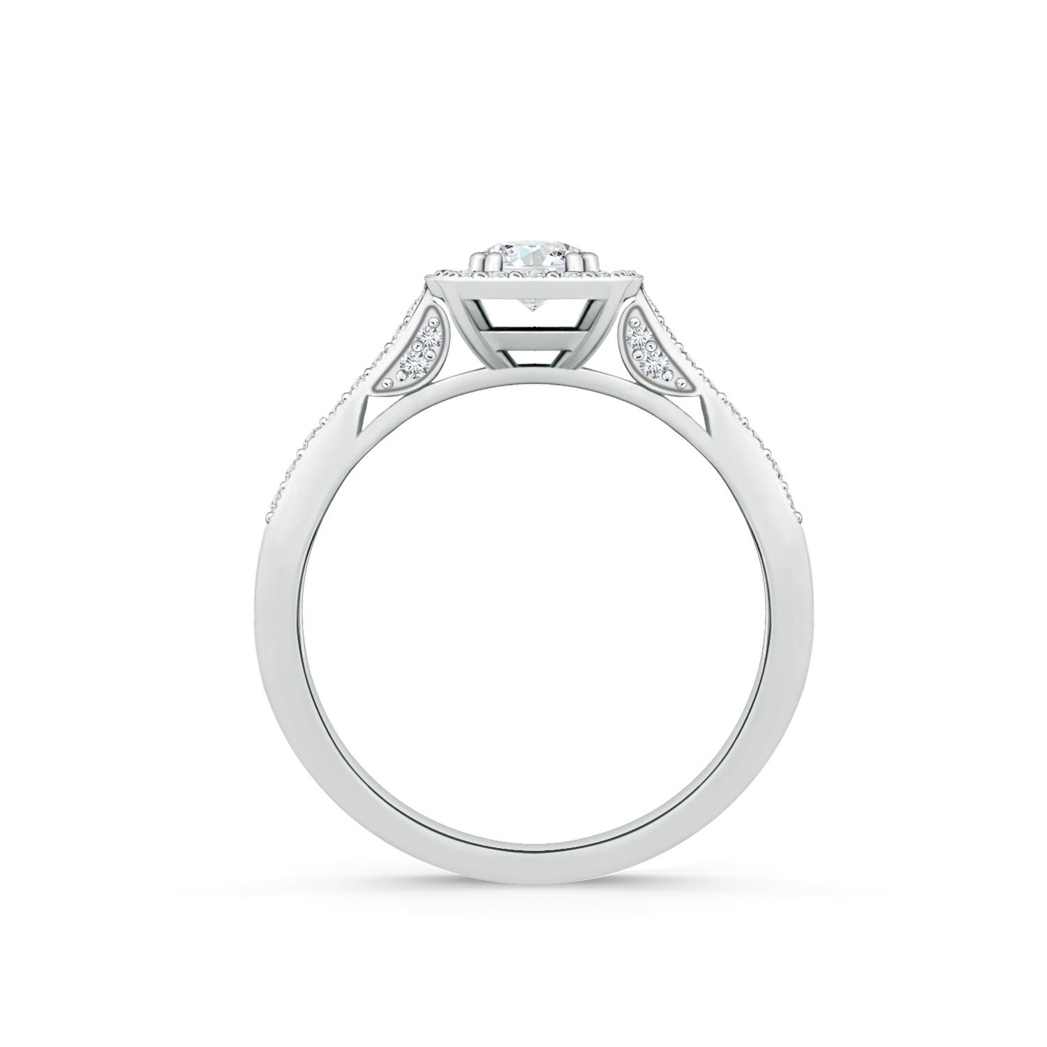 F-G, VS / 0.55 CT / 14 KT White Gold