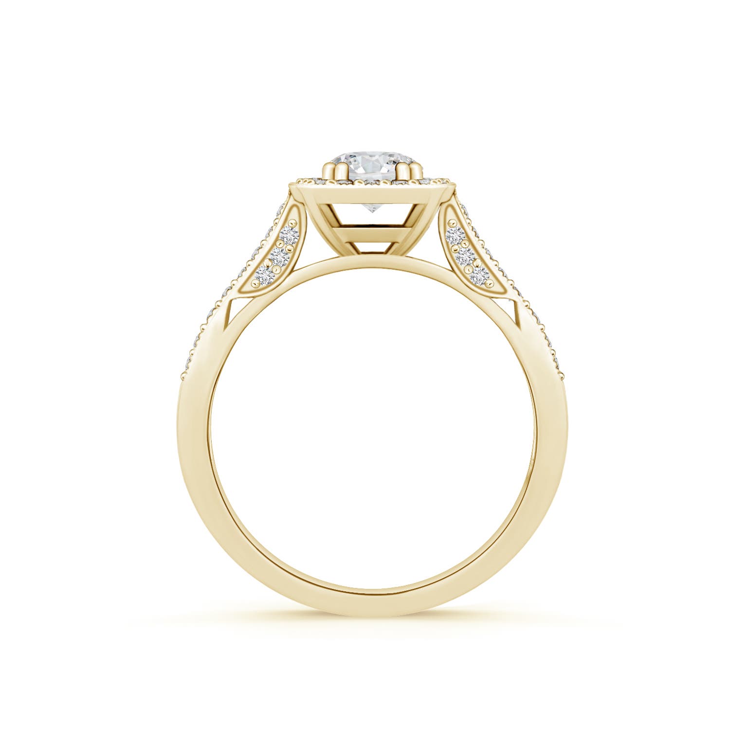 H, SI2 / 0.75 CT / 14 KT Yellow Gold