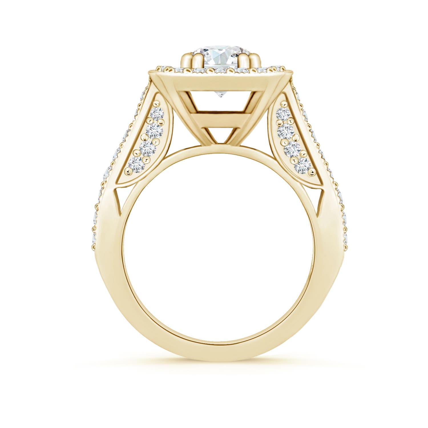 F-G, VS / 1.95 CT / 14 KT Yellow Gold