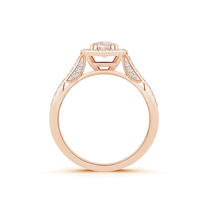 A - Morganite / 0.7 CT / 14 KT Rose Gold