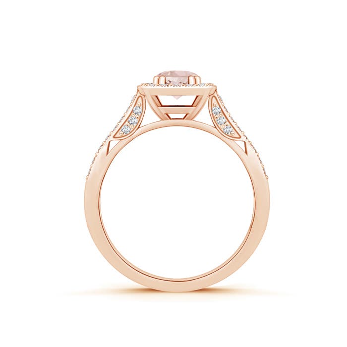 AA - Morganite / 0.7 CT / 14 KT Rose Gold