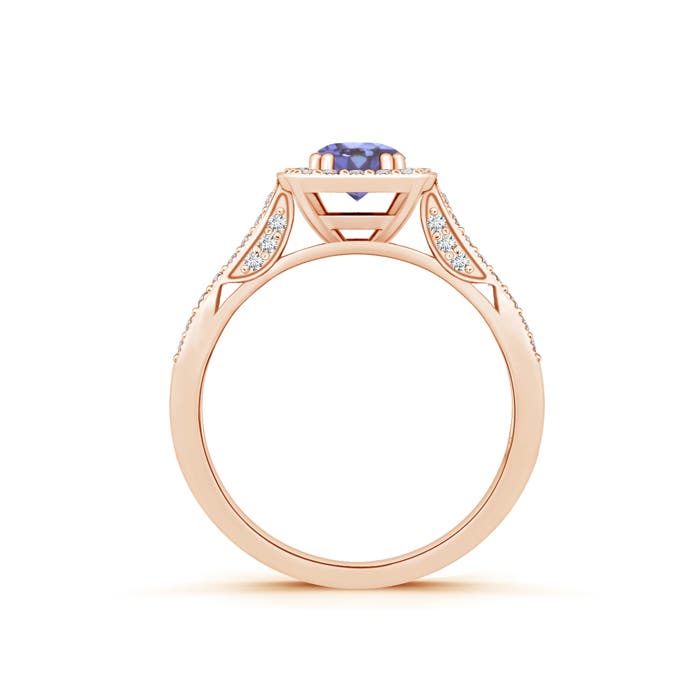 AA - Tanzanite / 0.78 CT / 14 KT Rose Gold