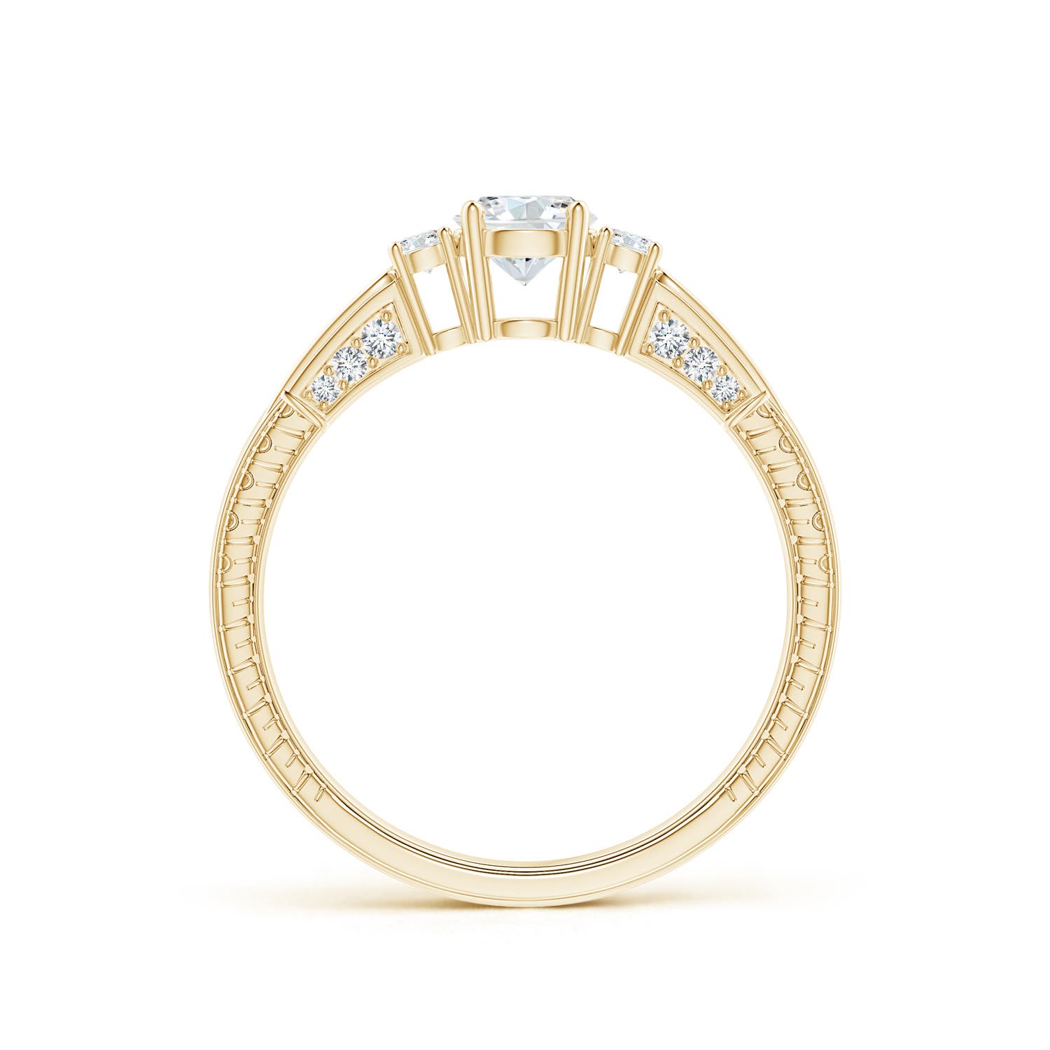 G, VS2 / 0.6 CT / 14 KT Yellow Gold