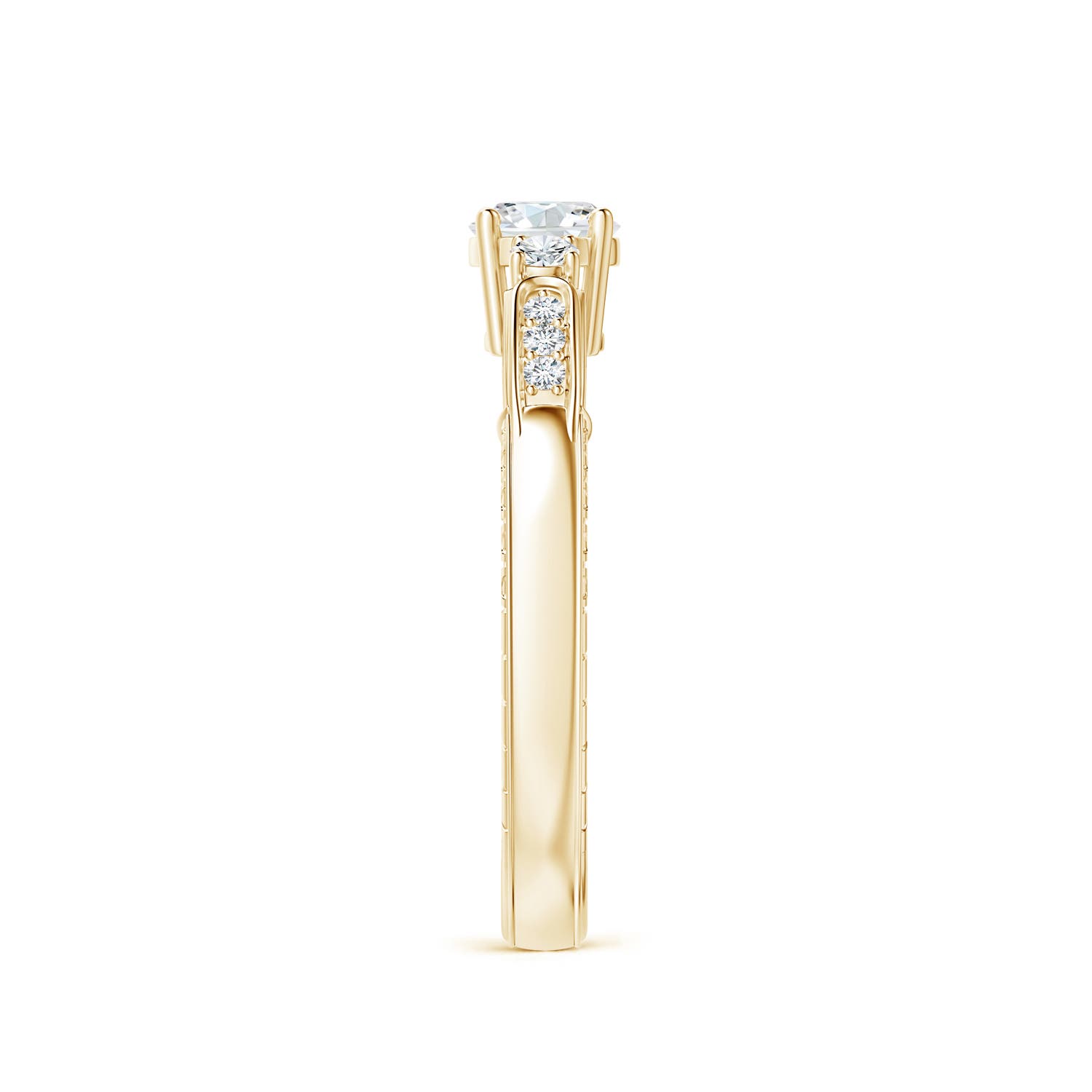 G, VS2 / 0.6 CT / 14 KT Yellow Gold