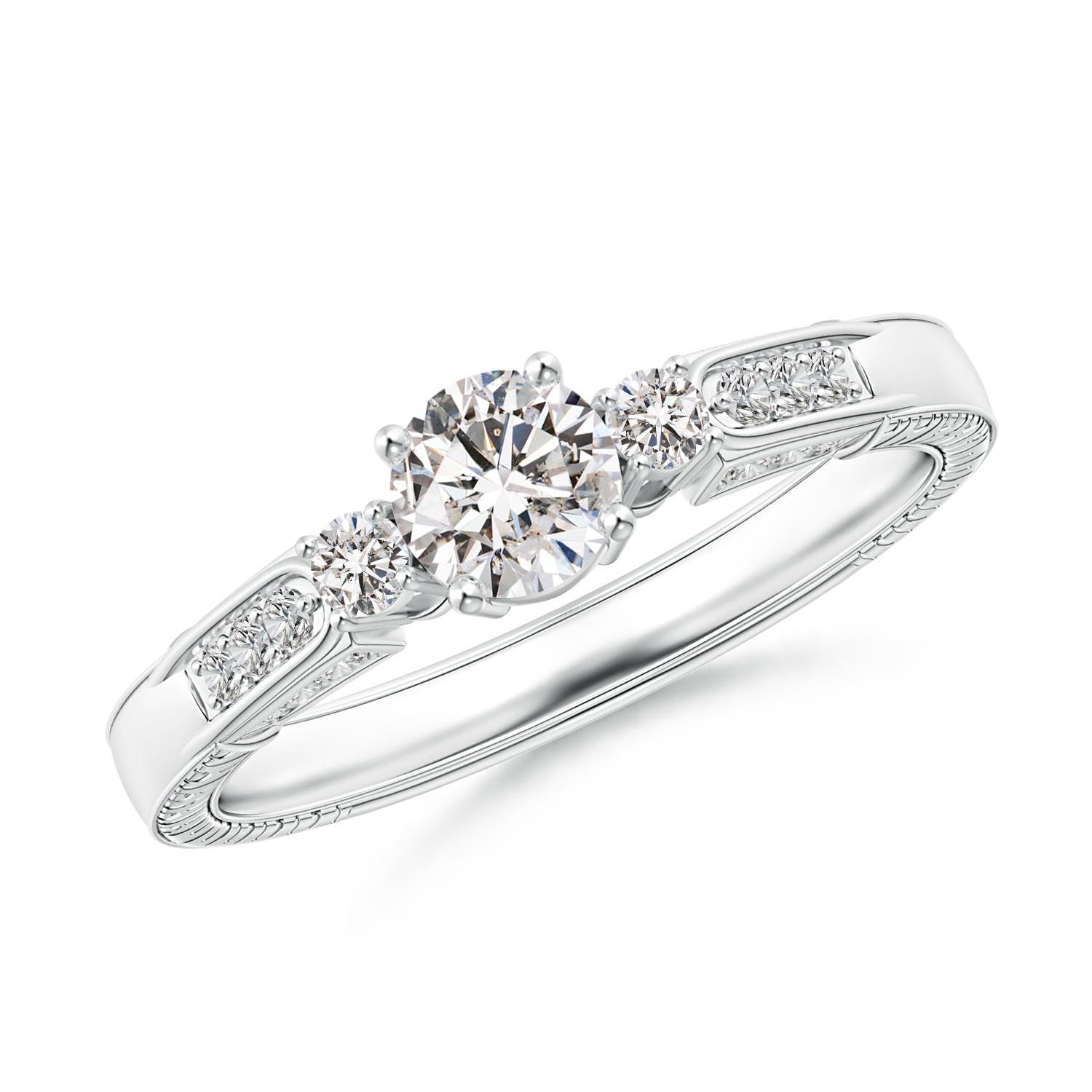 I-J, I1-I2 / 0.6 CT / 14 KT White Gold