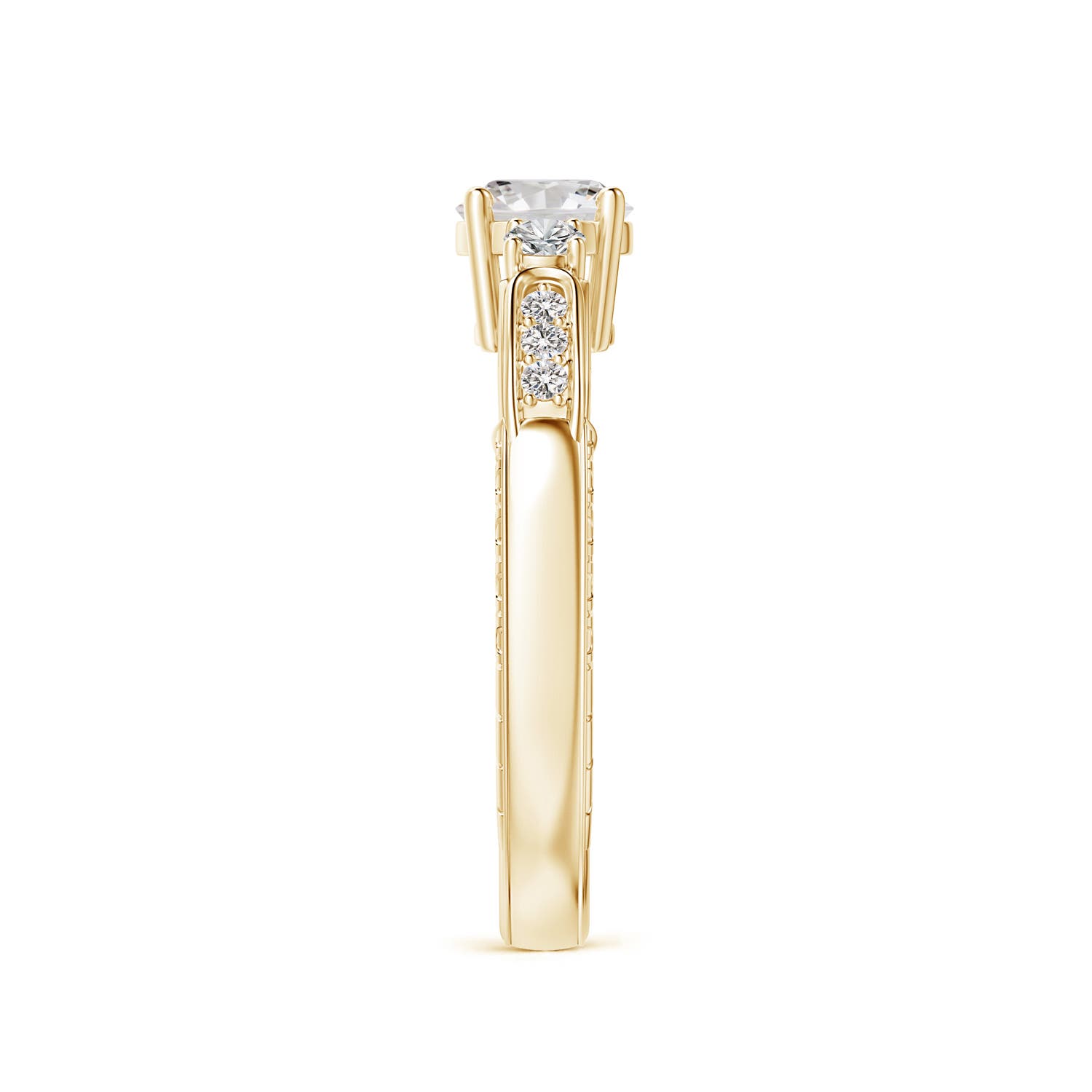 I-J, I1-I2 / 0.92 CT / 14 KT Yellow Gold