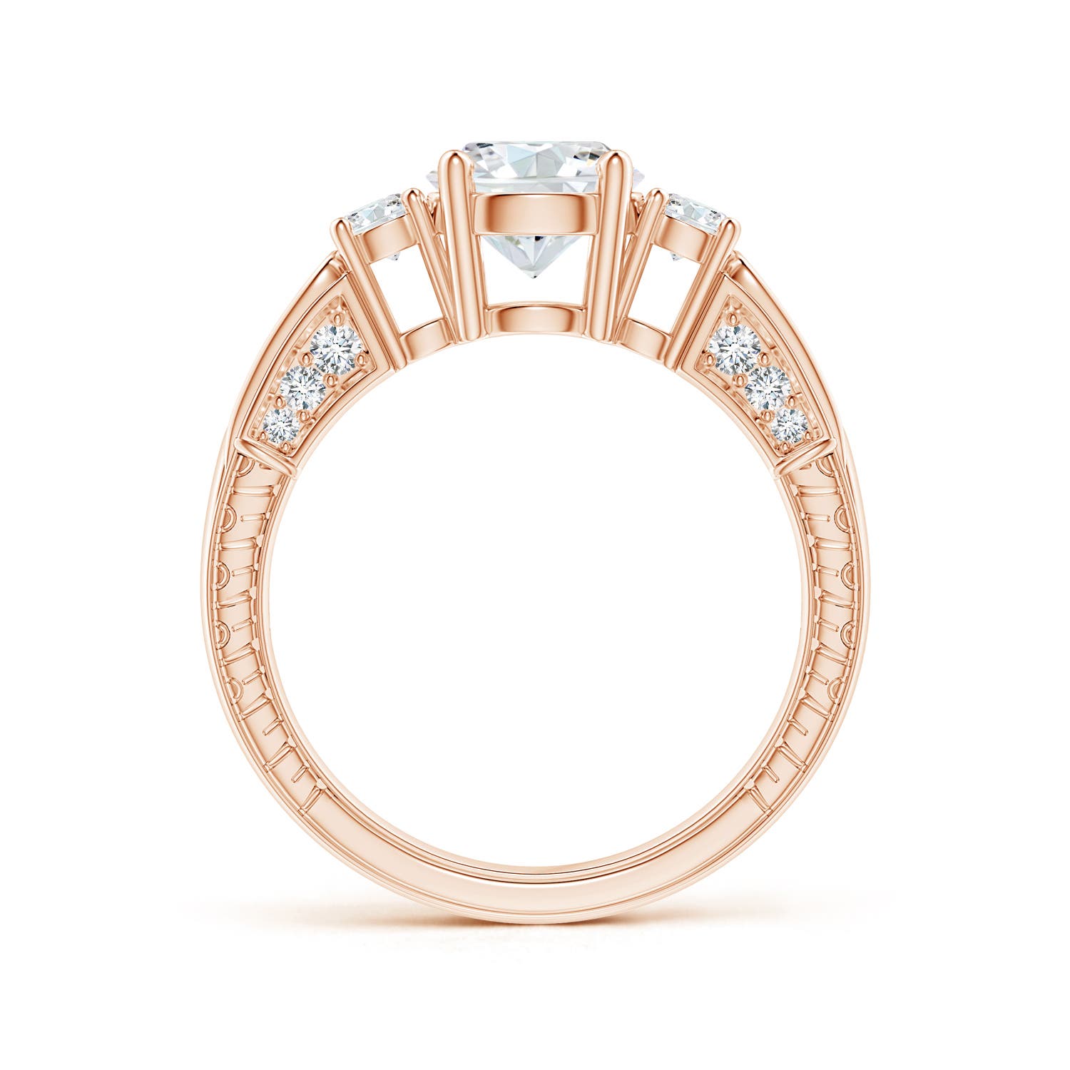 G, VS2 / 1.76 CT / 14 KT Rose Gold