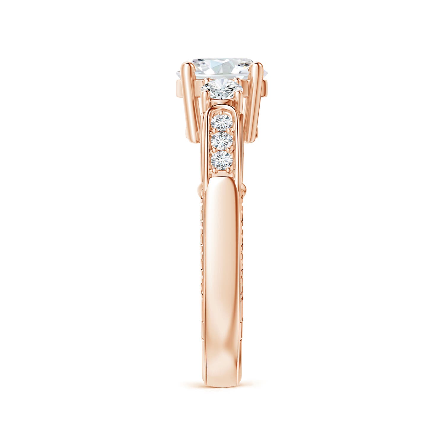 G, VS2 / 1.76 CT / 14 KT Rose Gold