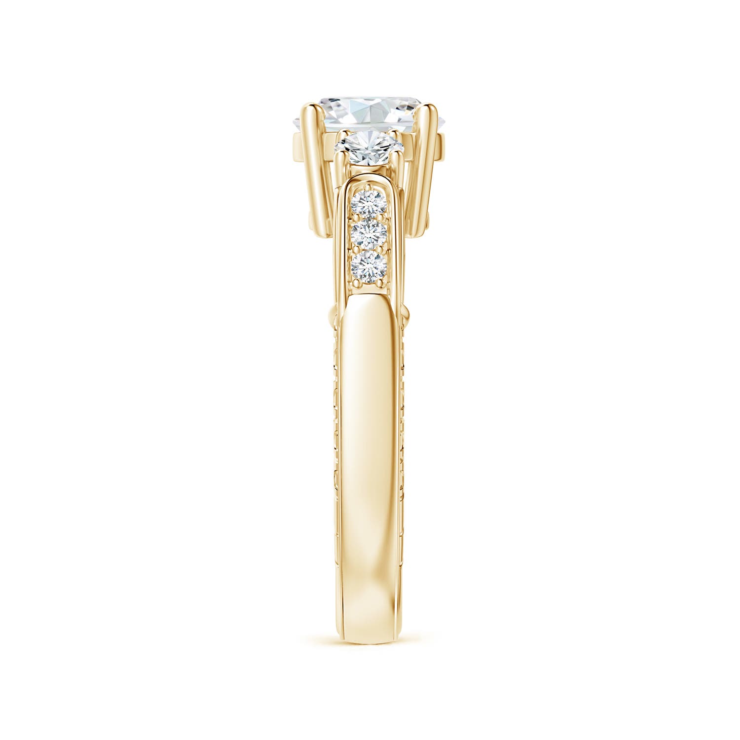 G, VS2 / 1.76 CT / 14 KT Yellow Gold