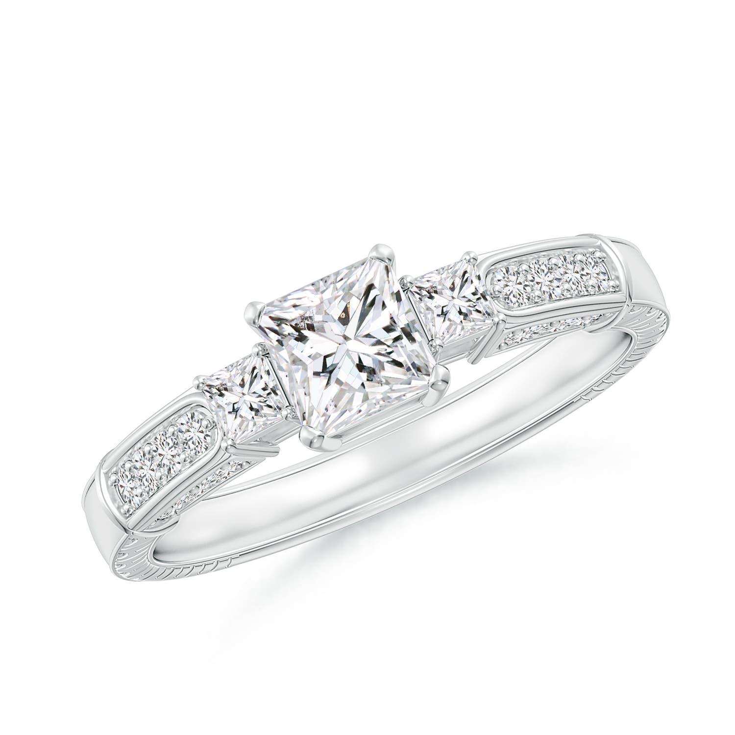 H, SI2 / 0.96 CT / 14 KT White Gold