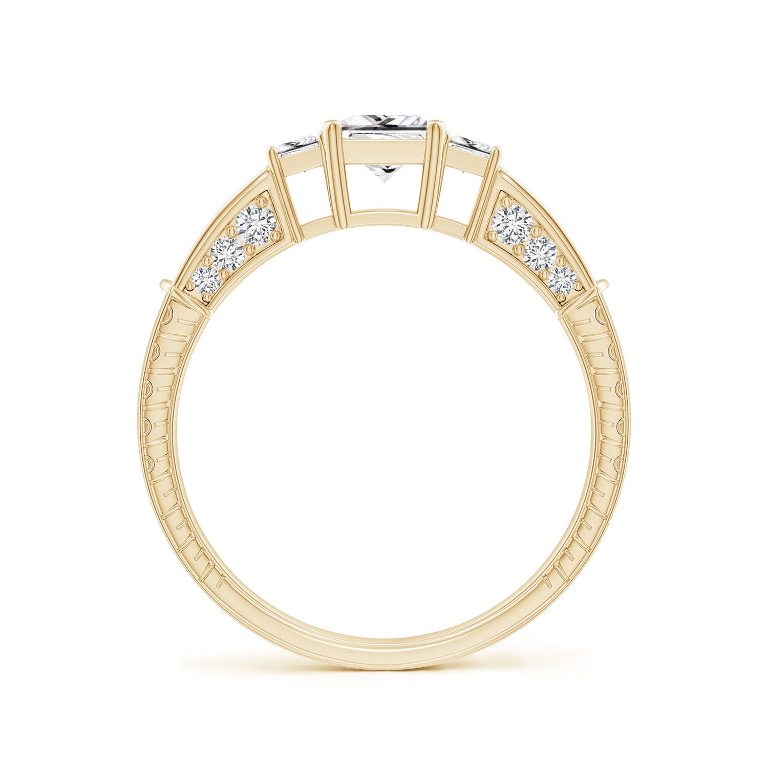 H, SI2 / 0.96 CT / 14 KT Yellow Gold