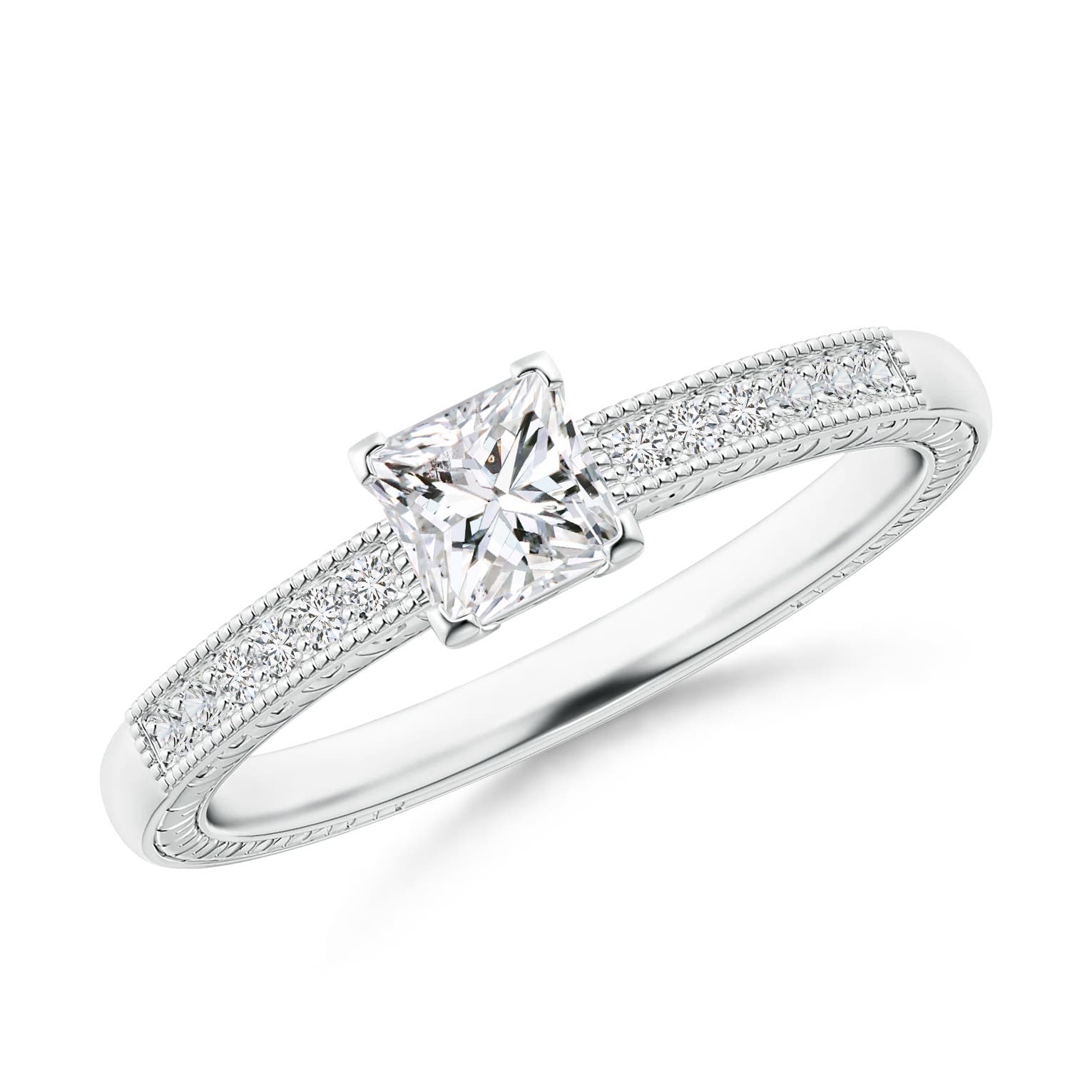 H, SI2 / 0.49 CT / 14 KT White Gold