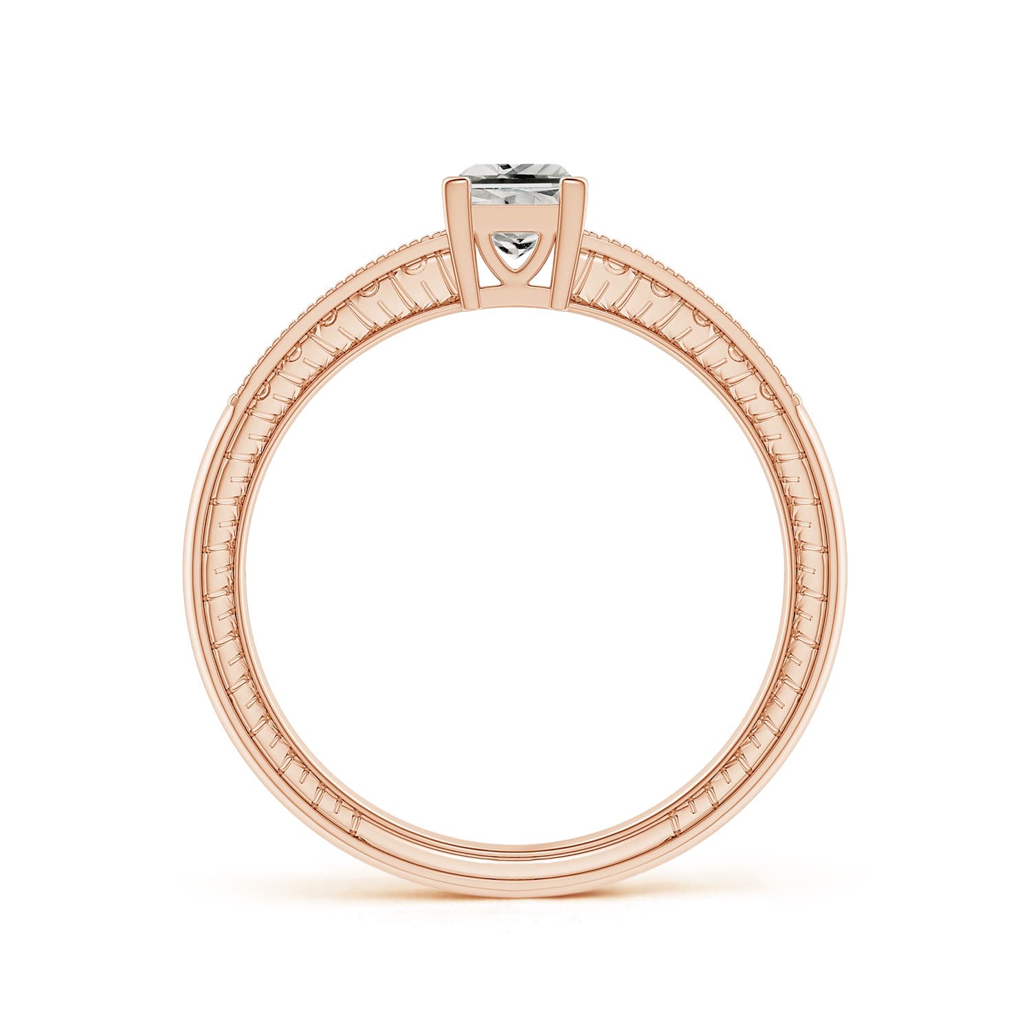 K, I3 / 0.49 CT / 14 KT Rose Gold