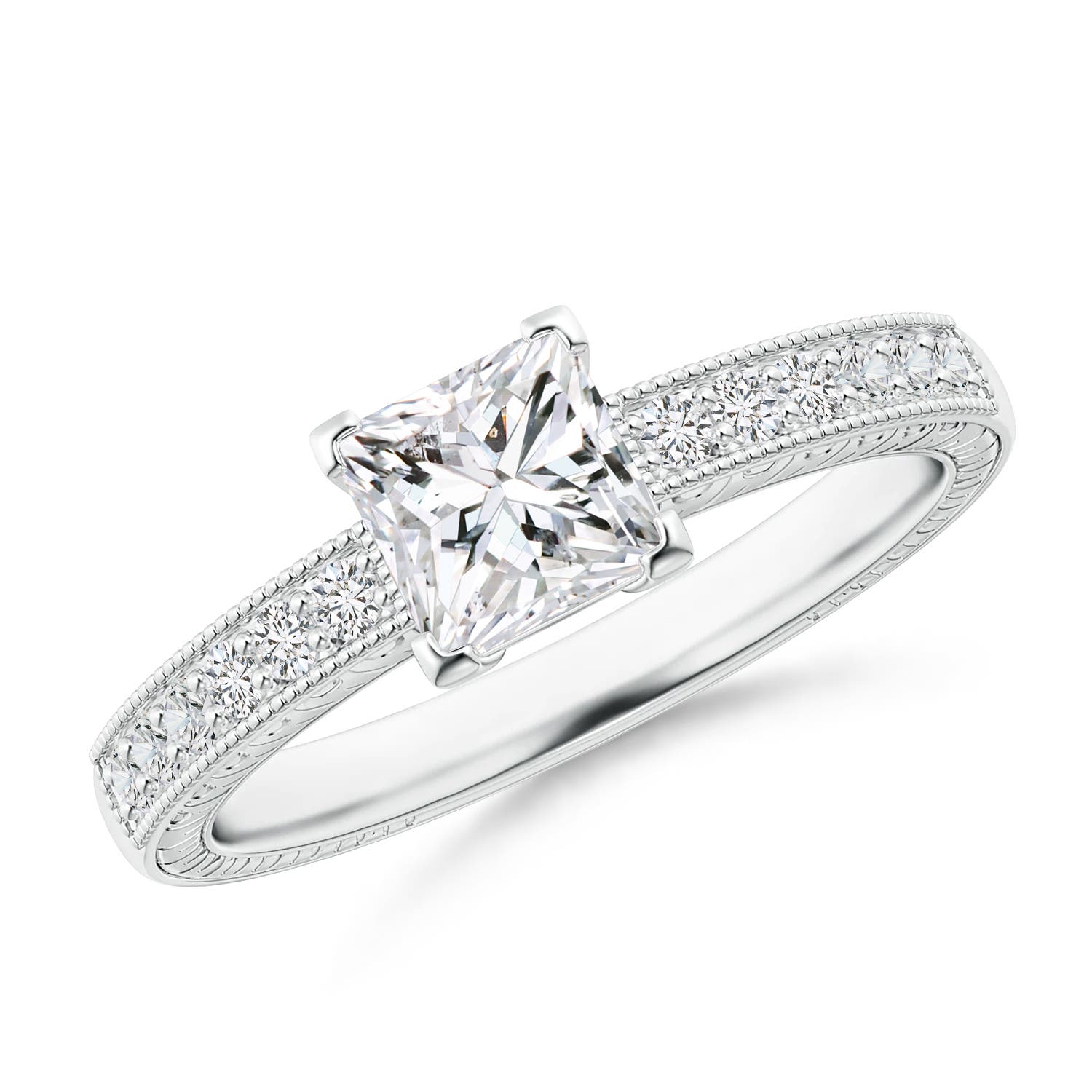 H, SI2 / 0.99 CT / 14 KT White Gold