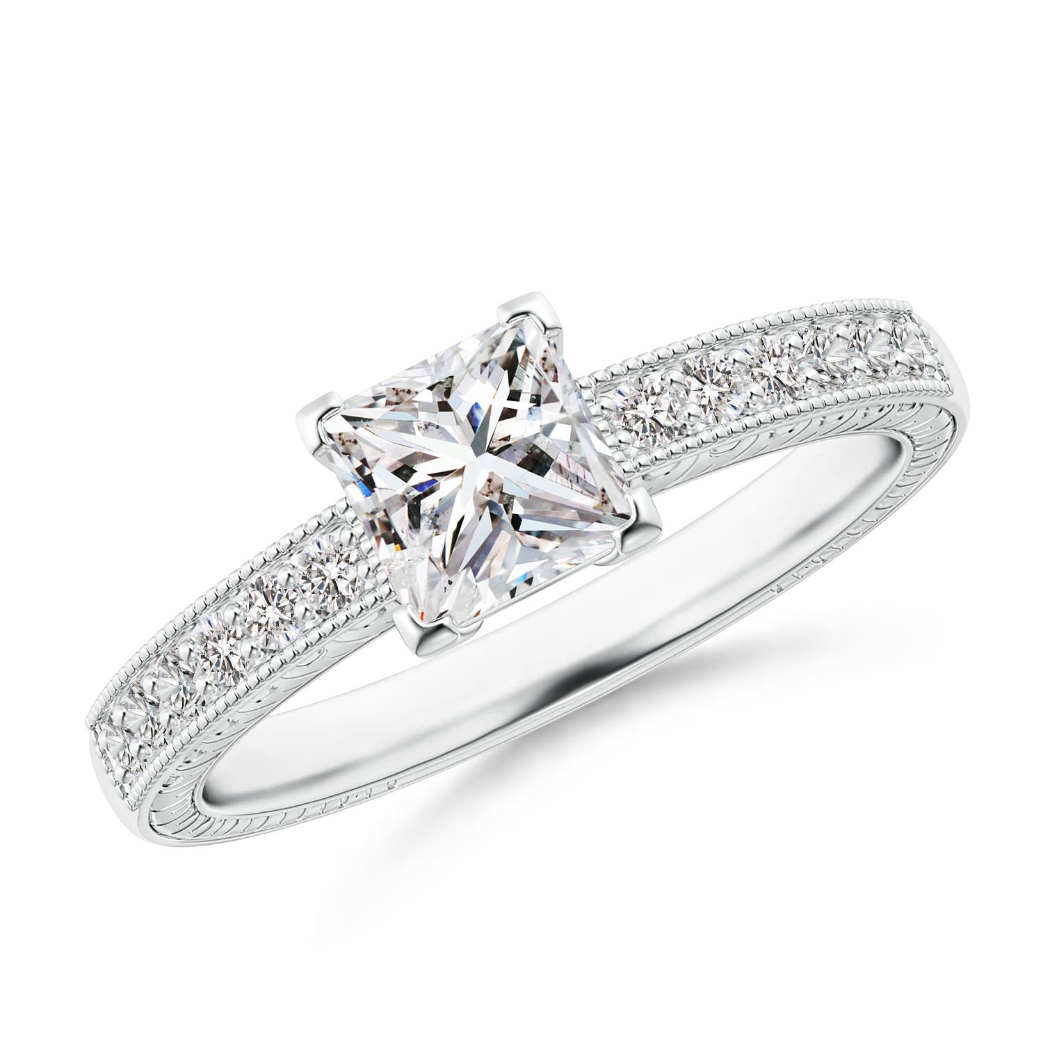 I-J, I1-I2 / 0.99 CT / 14 KT White Gold