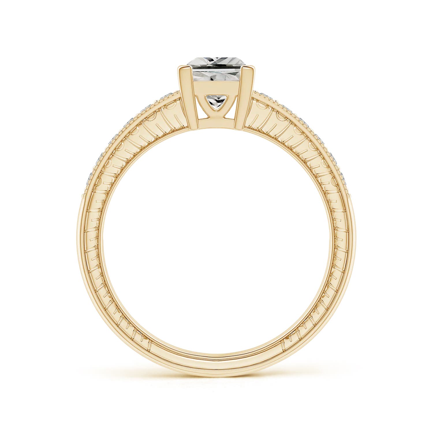 K, I3 / 0.99 CT / 14 KT Yellow Gold