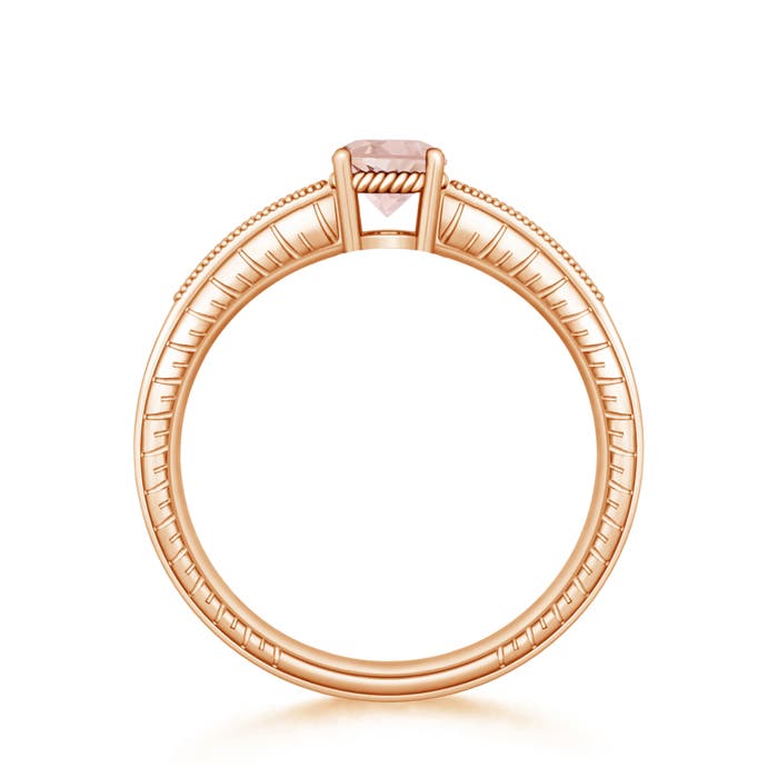 AAA - Morganite / 0.84 CT / 14 KT Rose Gold