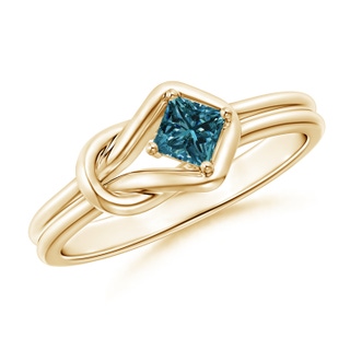 Princess AA Enhanced Blue Diamond
